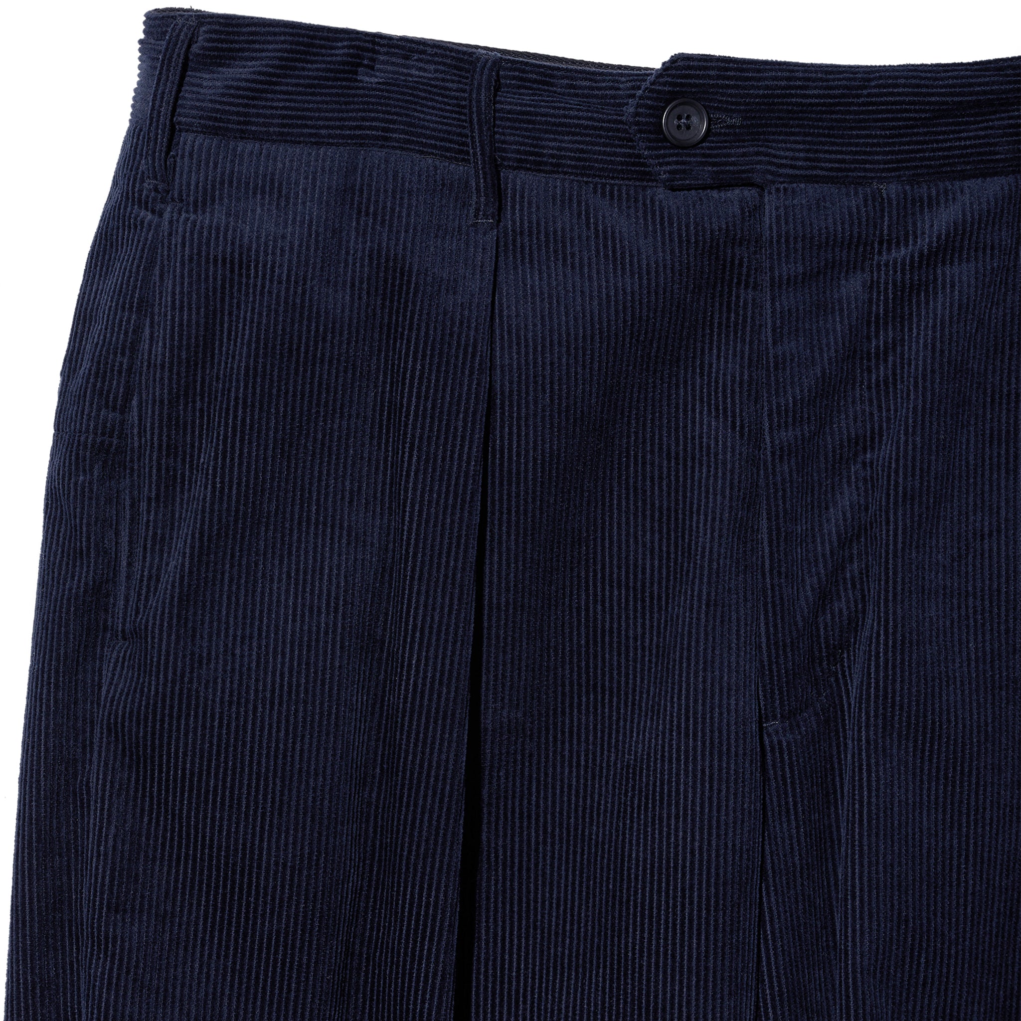 Engineered Garments Carlyle Pant Dark Navy 8W Corduroy | BlackBlue