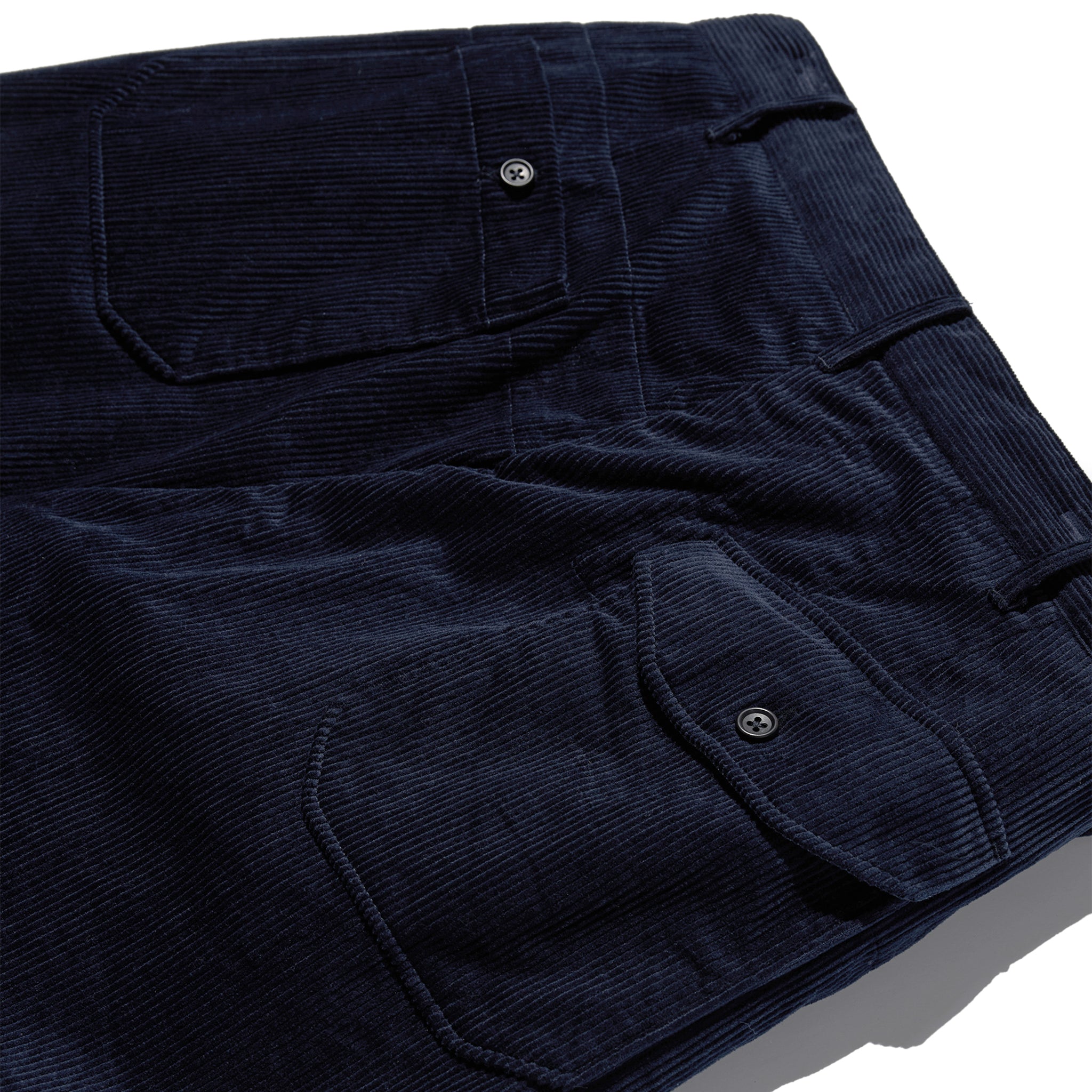Engineered Garments Carlyle Pant Dark Navy 8W Corduroy | BlackBlue