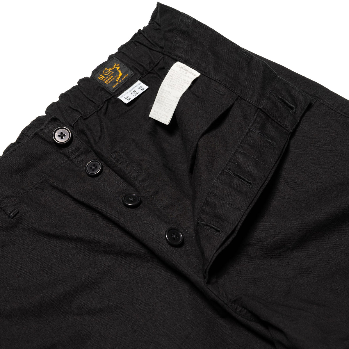 orslow French Work Pants Black | BlackBlue