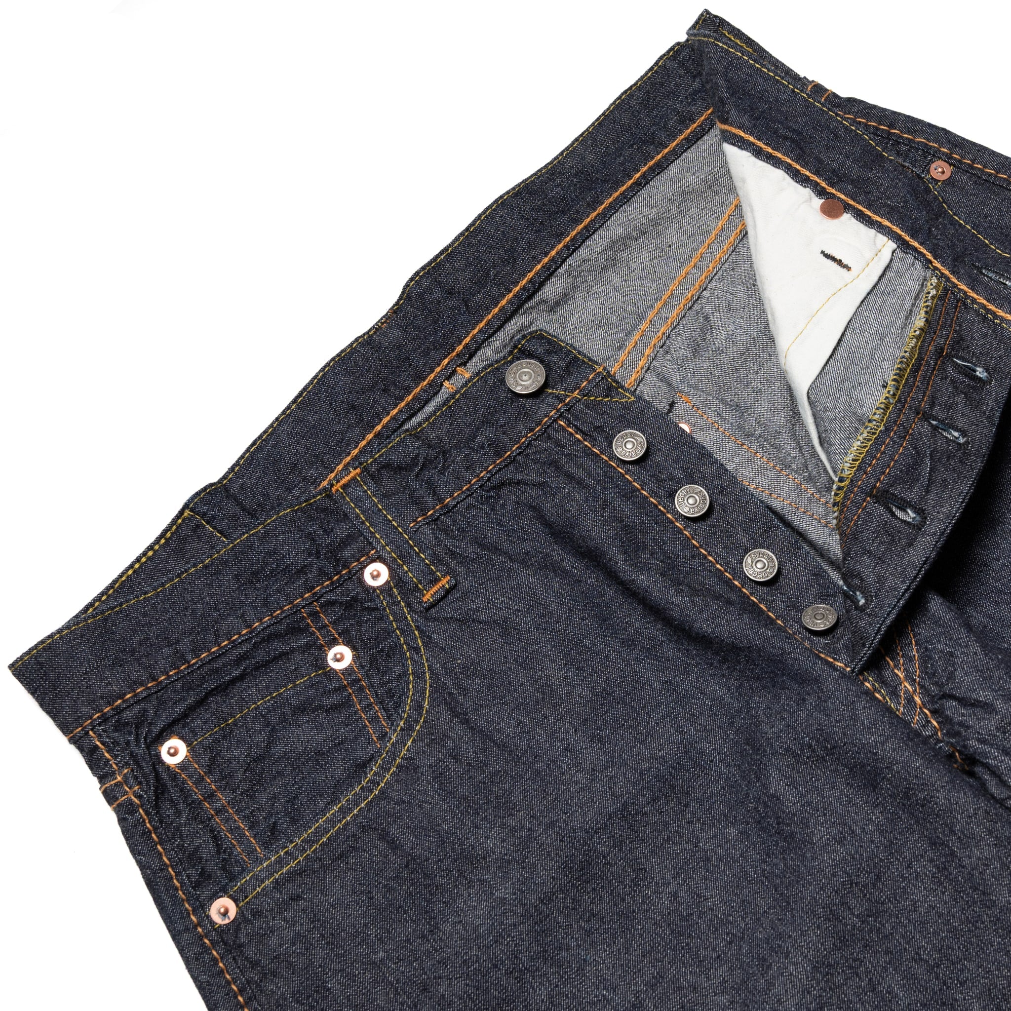 Pure Blue Japan 1182-019 10oz Selvedge Denim Relaxed Tapered