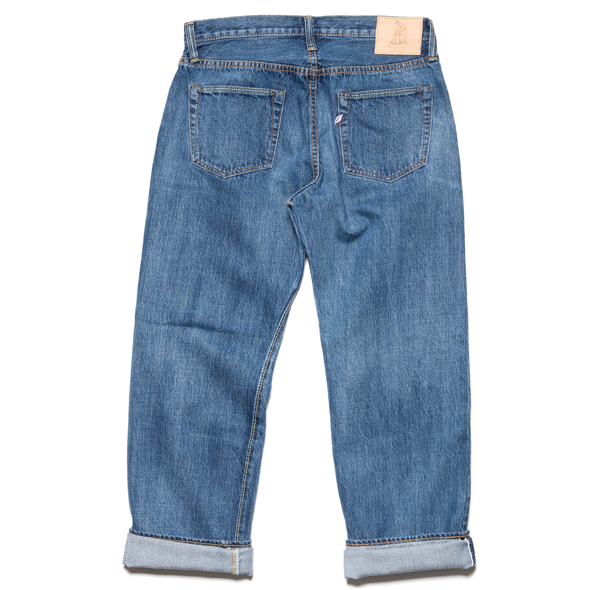 Pure Blue Japan USED-003-ID Regular Straight 14oz Selvedge Denim