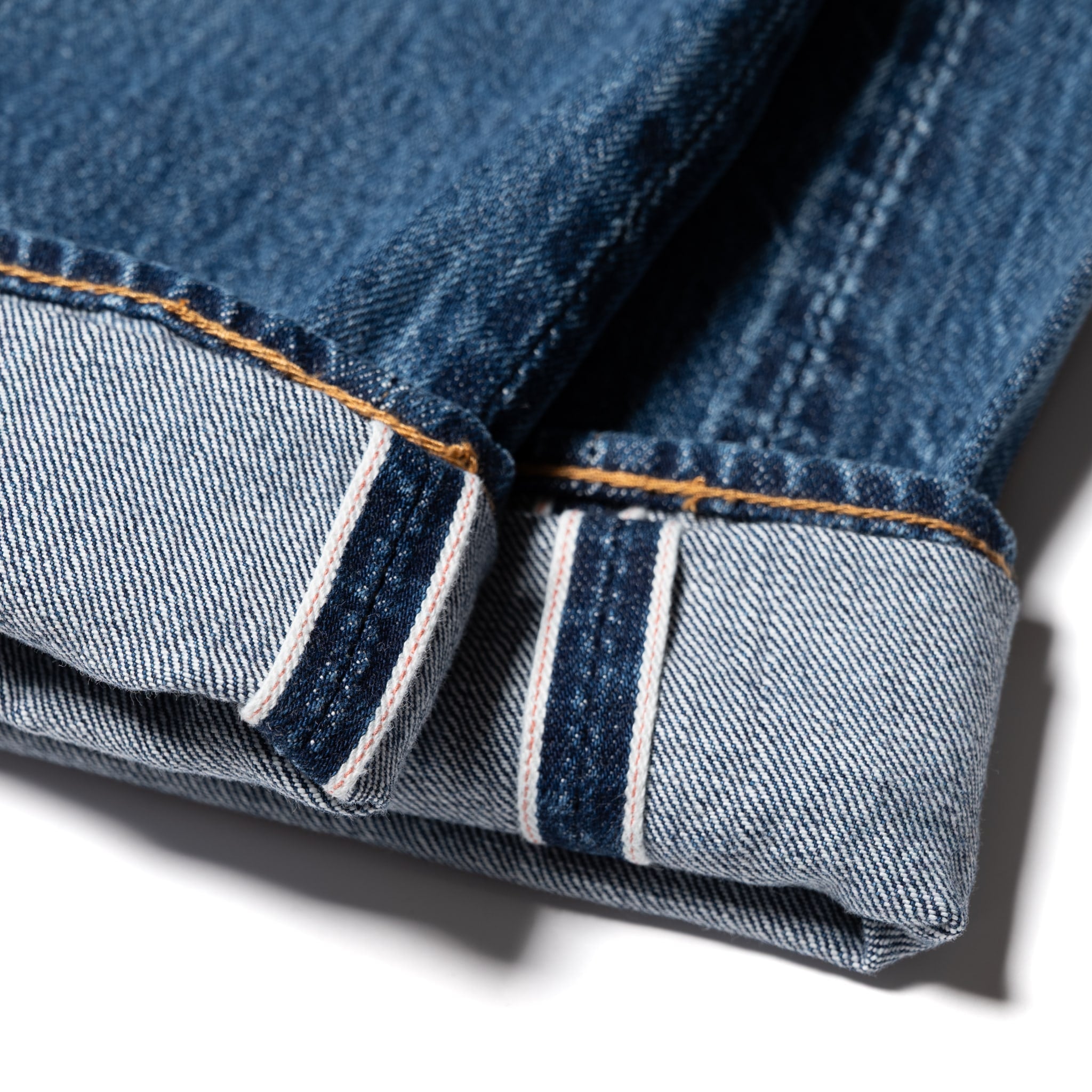 Pure Blue Japan USED-003-ID Regular Straight 14oz Selvedge Denim