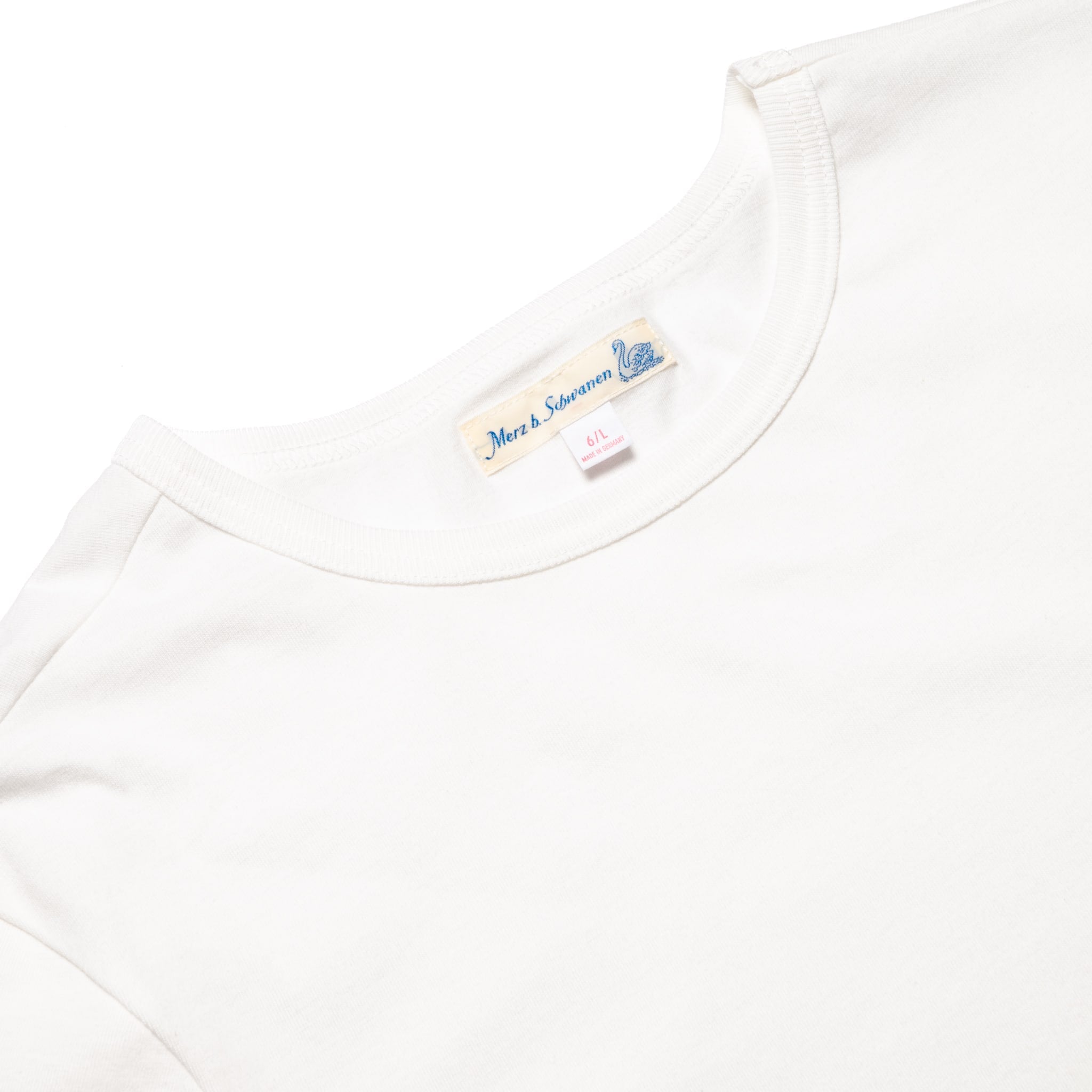 1950s.01 Loopwheeled Classic Fit Lightweight T-Shirt - White