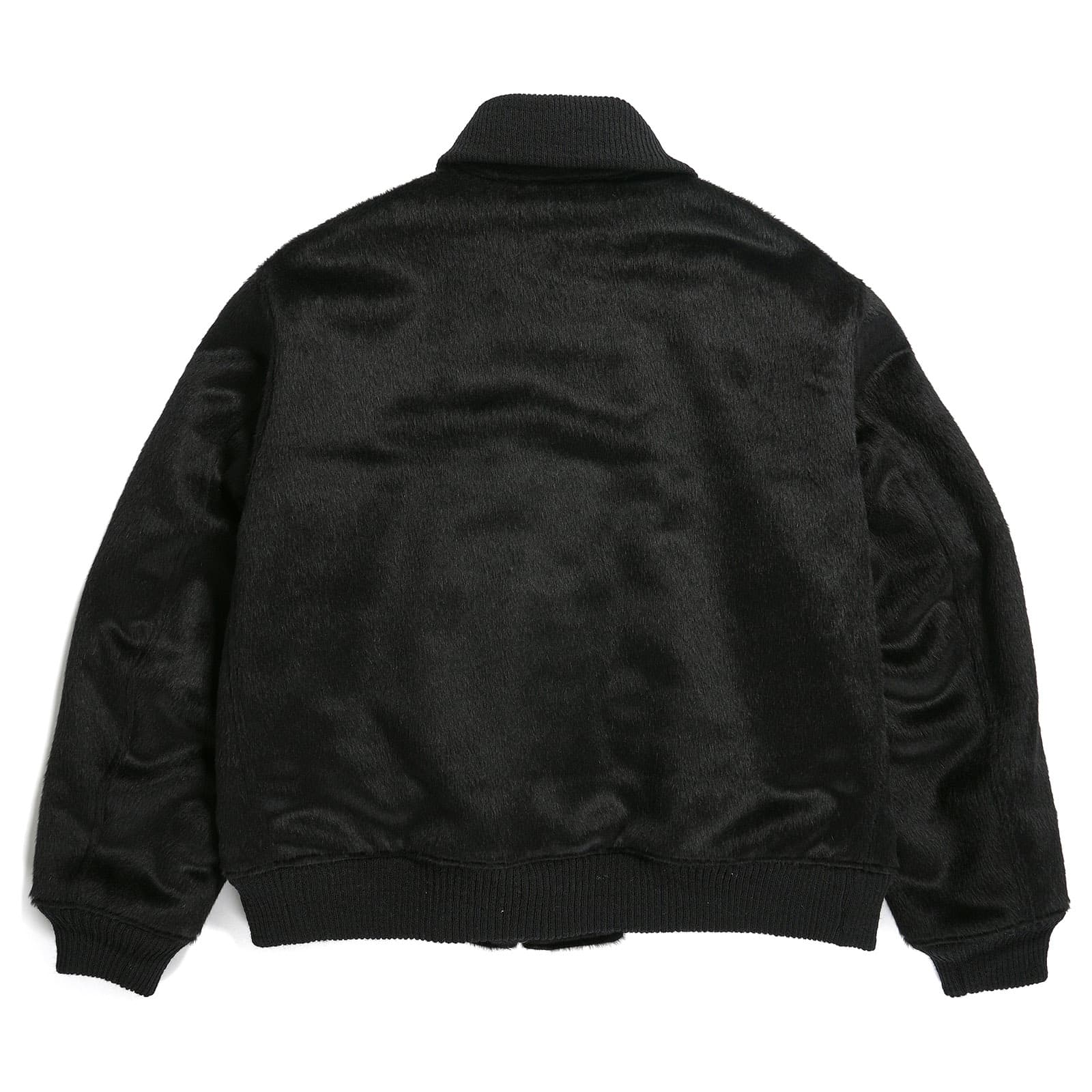 LL Jacket - Black Polyester Wool