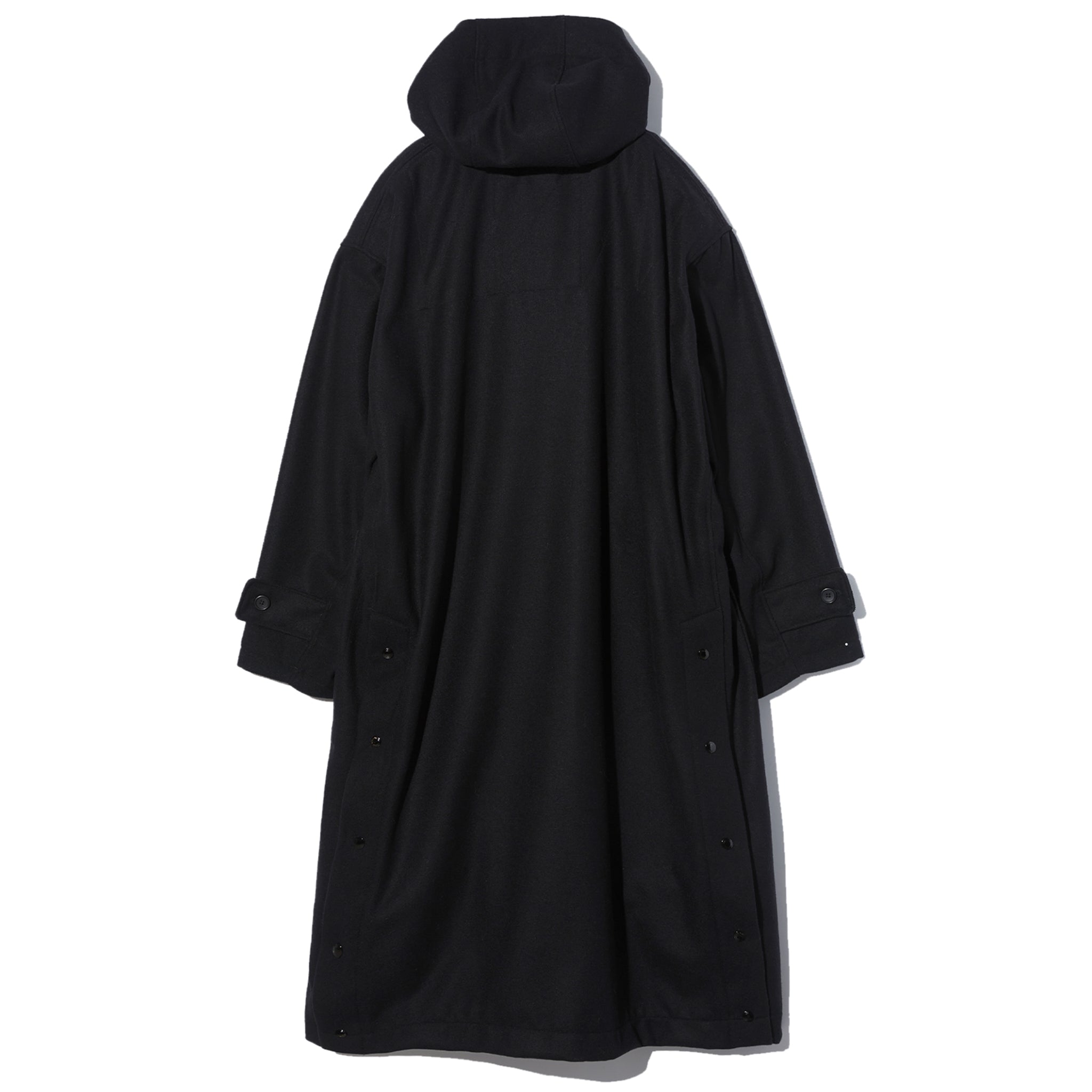 Duffle Coat - Black 24oz Wool Melton