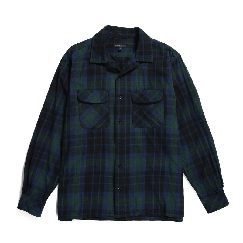 Engineered Garments Classic Shirt Blackwatch Cotton Flannel