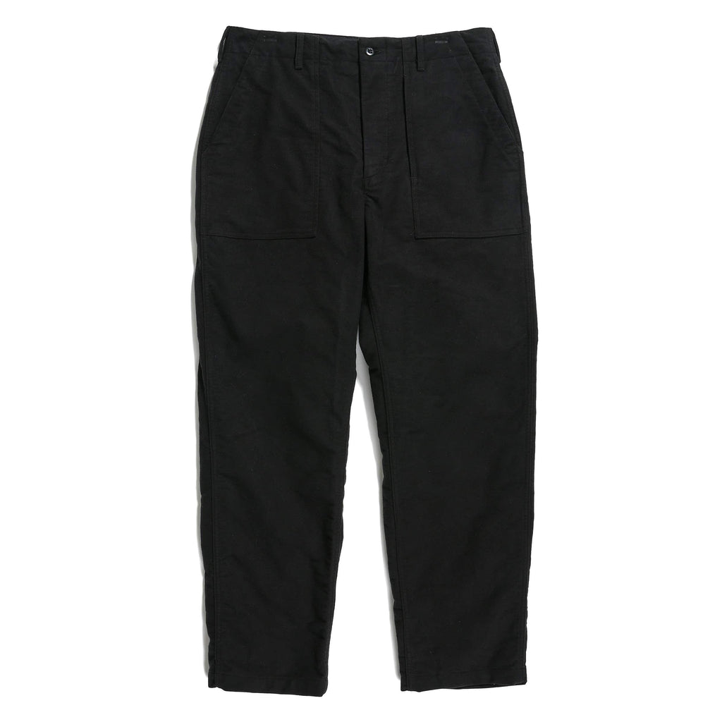 Fatigue Pant - Black Cotton Moleskin