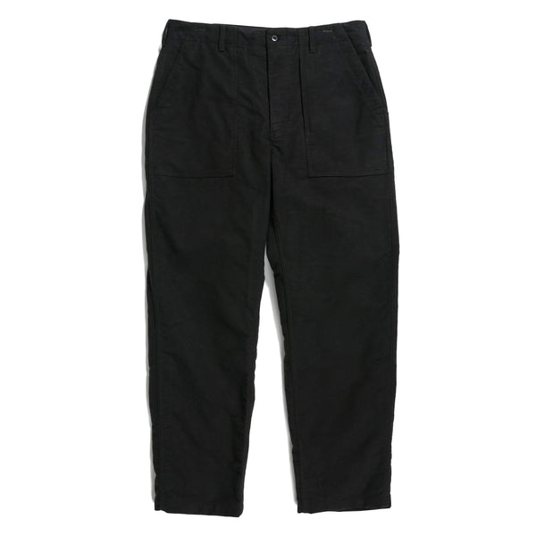 Engineered Garments Fatigue Pant Black Cotton Moleskin