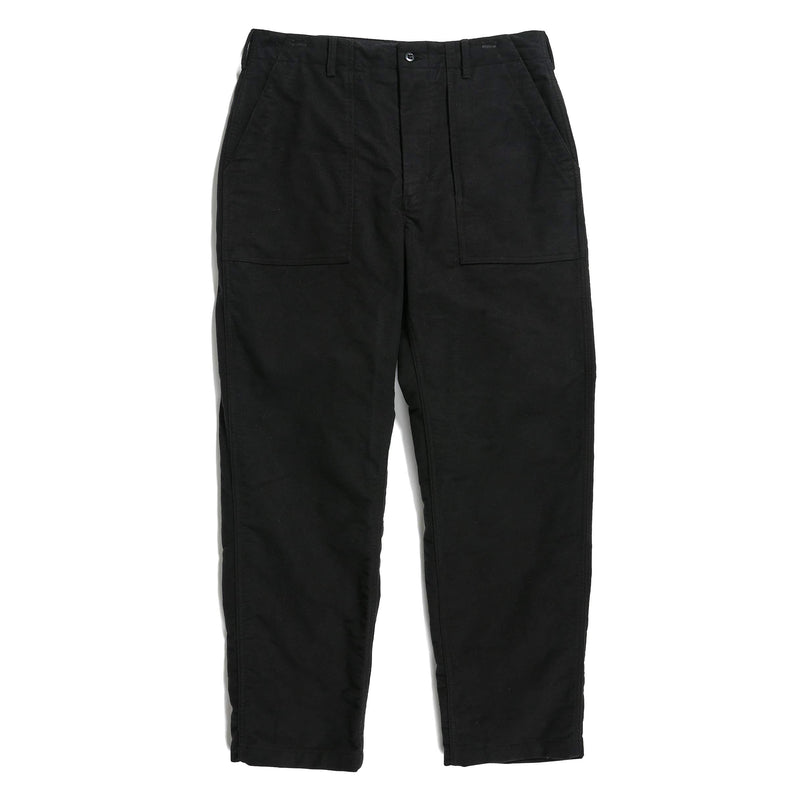 Engineered Garments Fatigue Pant Black Cotton Moleskin