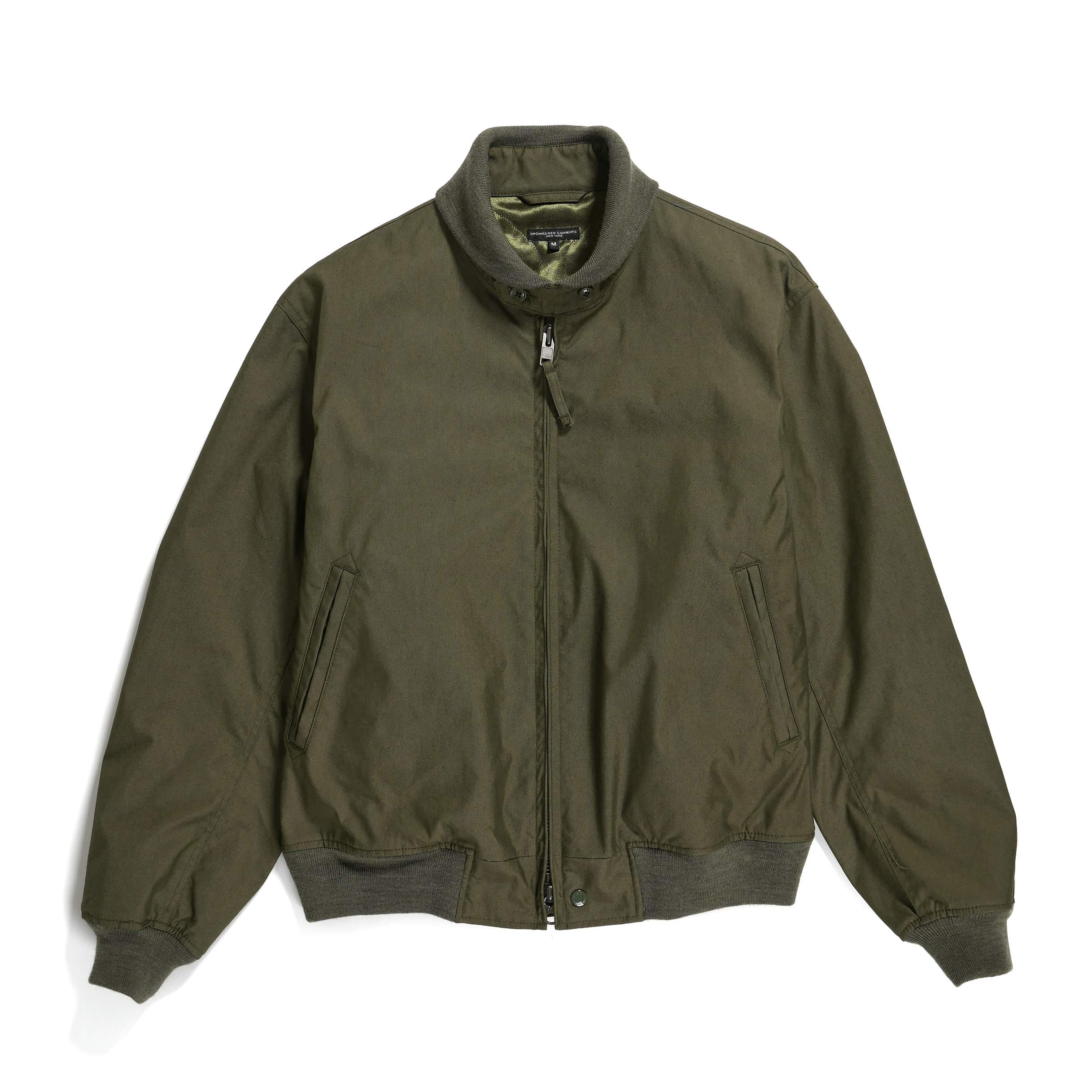 Engineered Garments LL Jacket Olive CP Weather Poplin