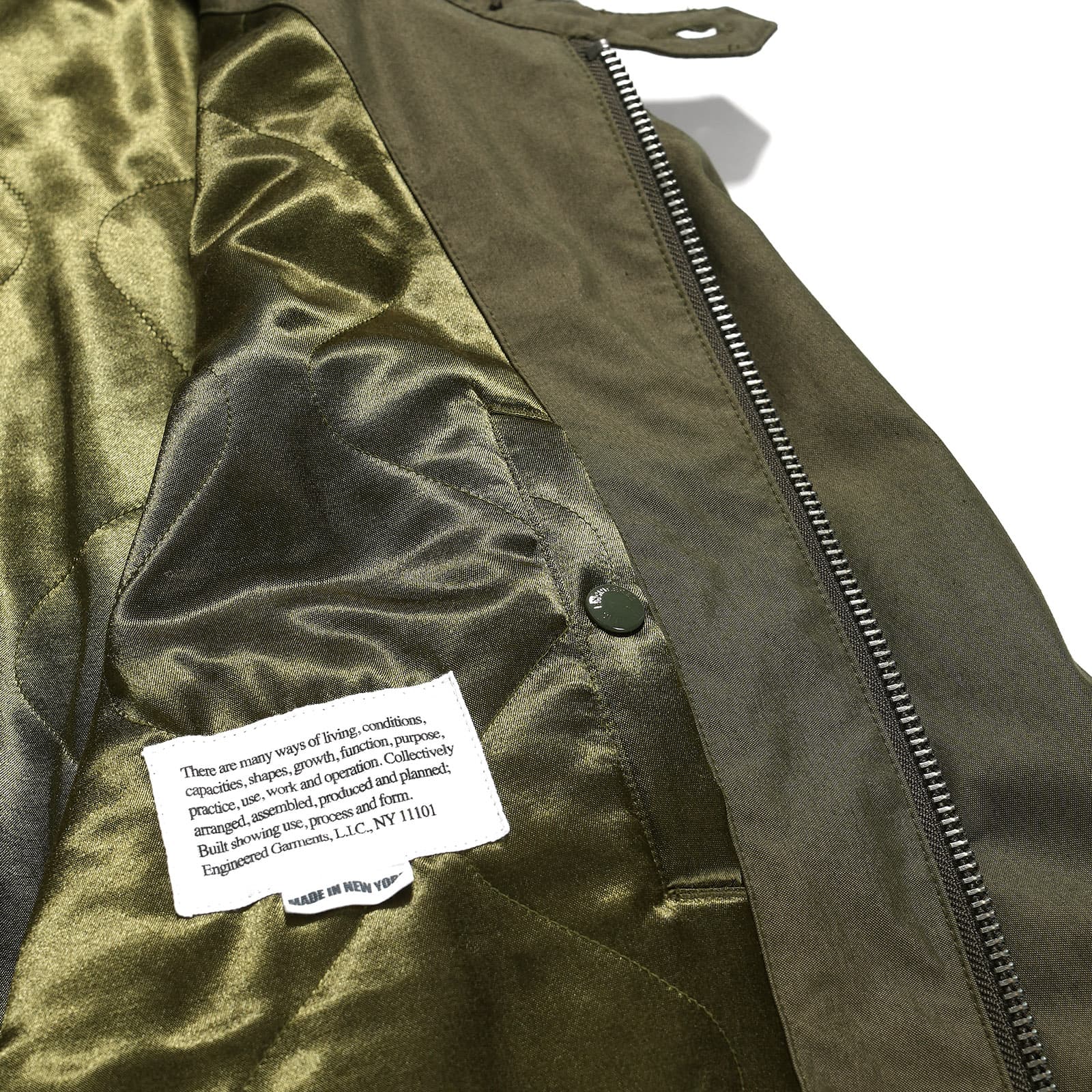 LL Jacket - Olive CP Weather Poplin