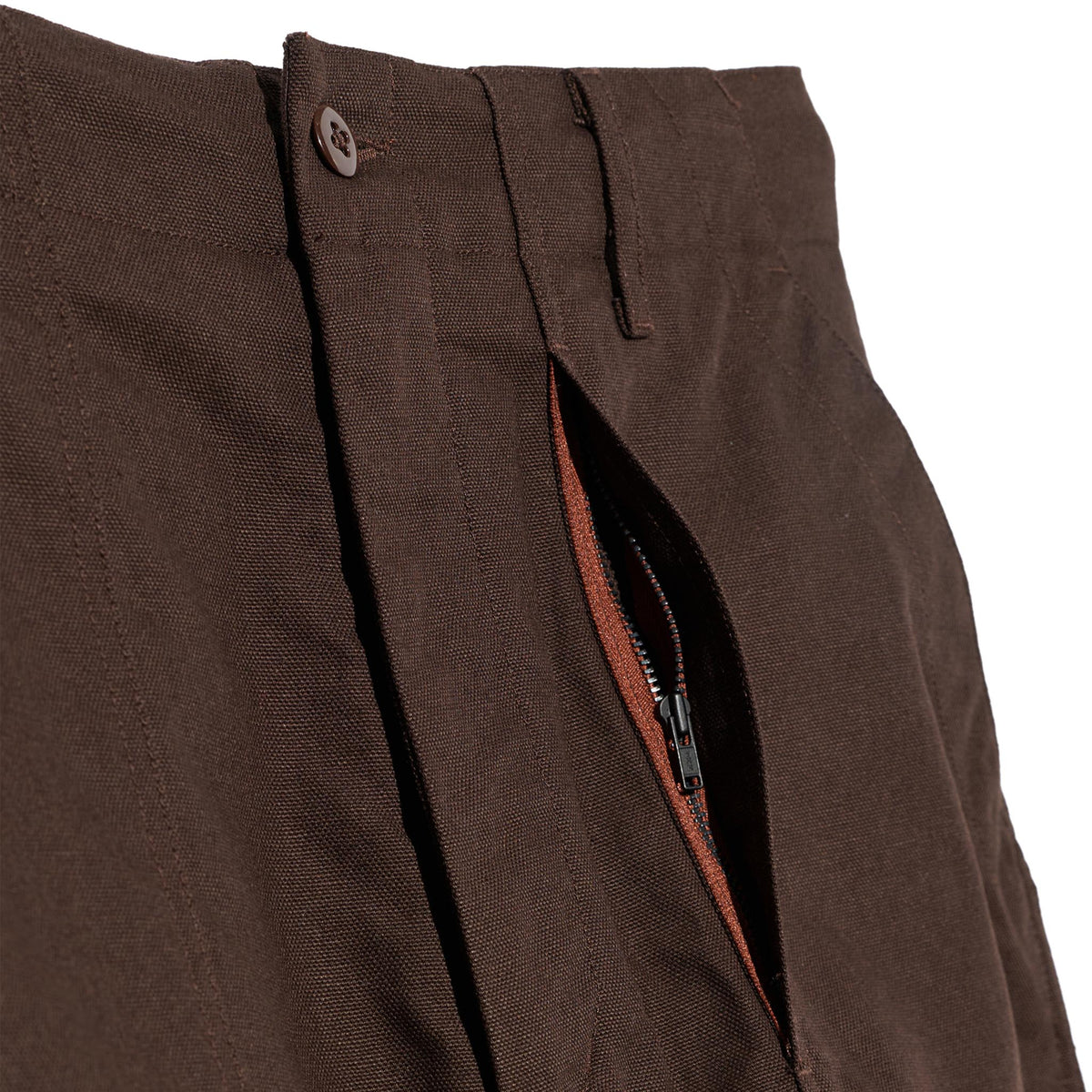 Fatigue Pant - Brown 10oz Duck Canvas