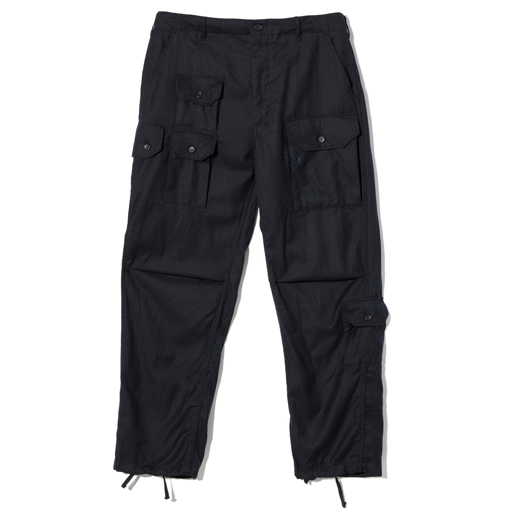 Flight Pant - Dark Navy High Count Worsted Wool