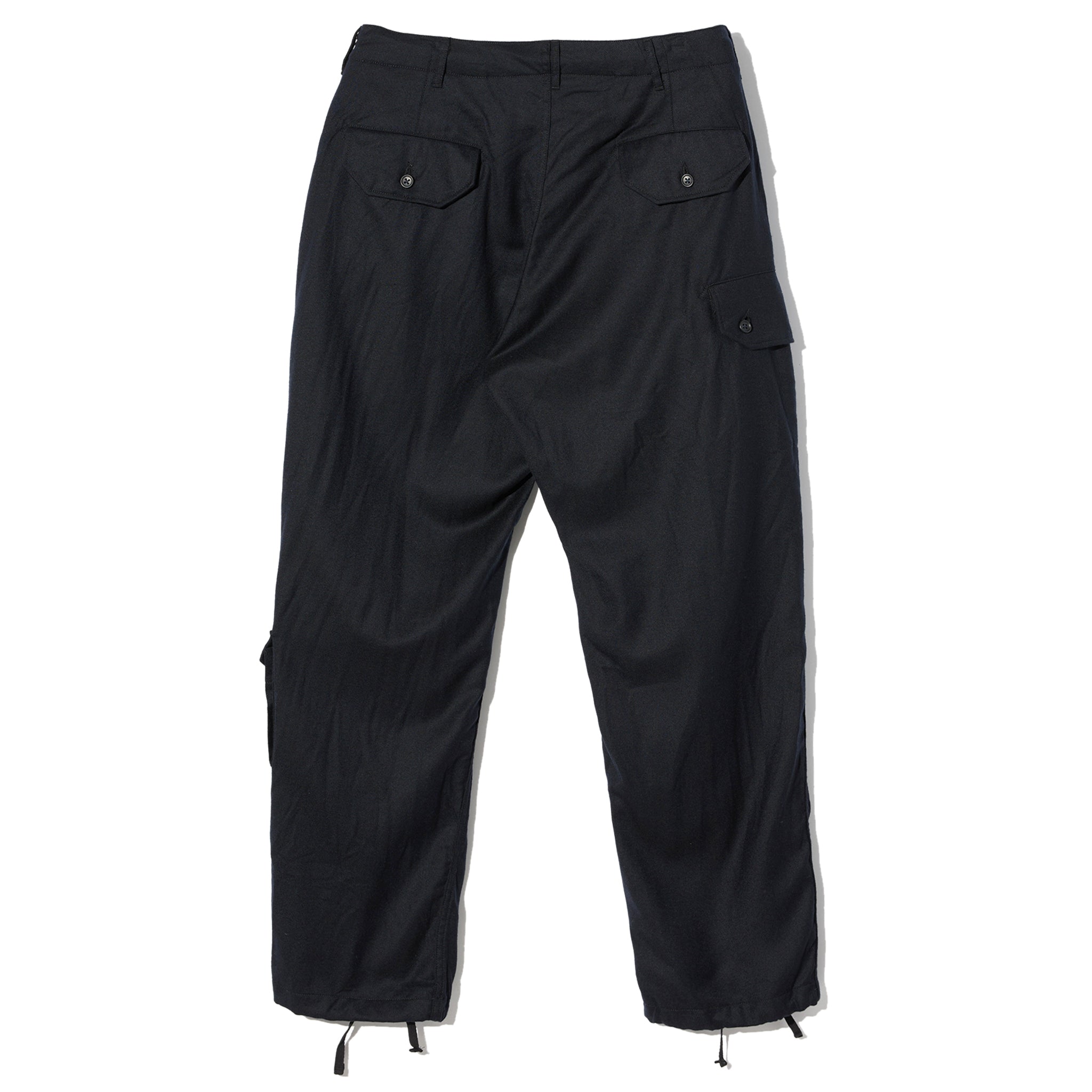 Flight Pant - Dark Navy High Count Worsted Wool