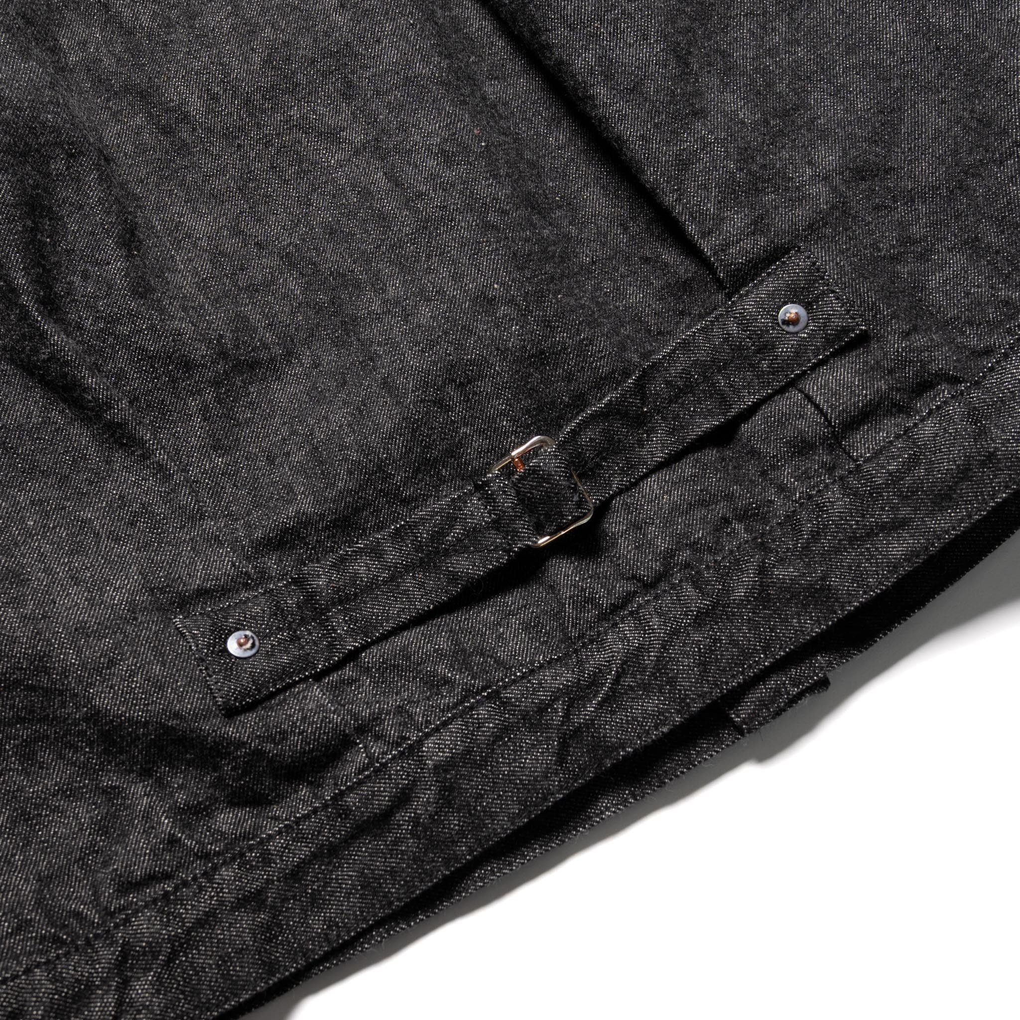 Fullcount 2107BK Type 1 Black Denim Jacket | BlackBlue