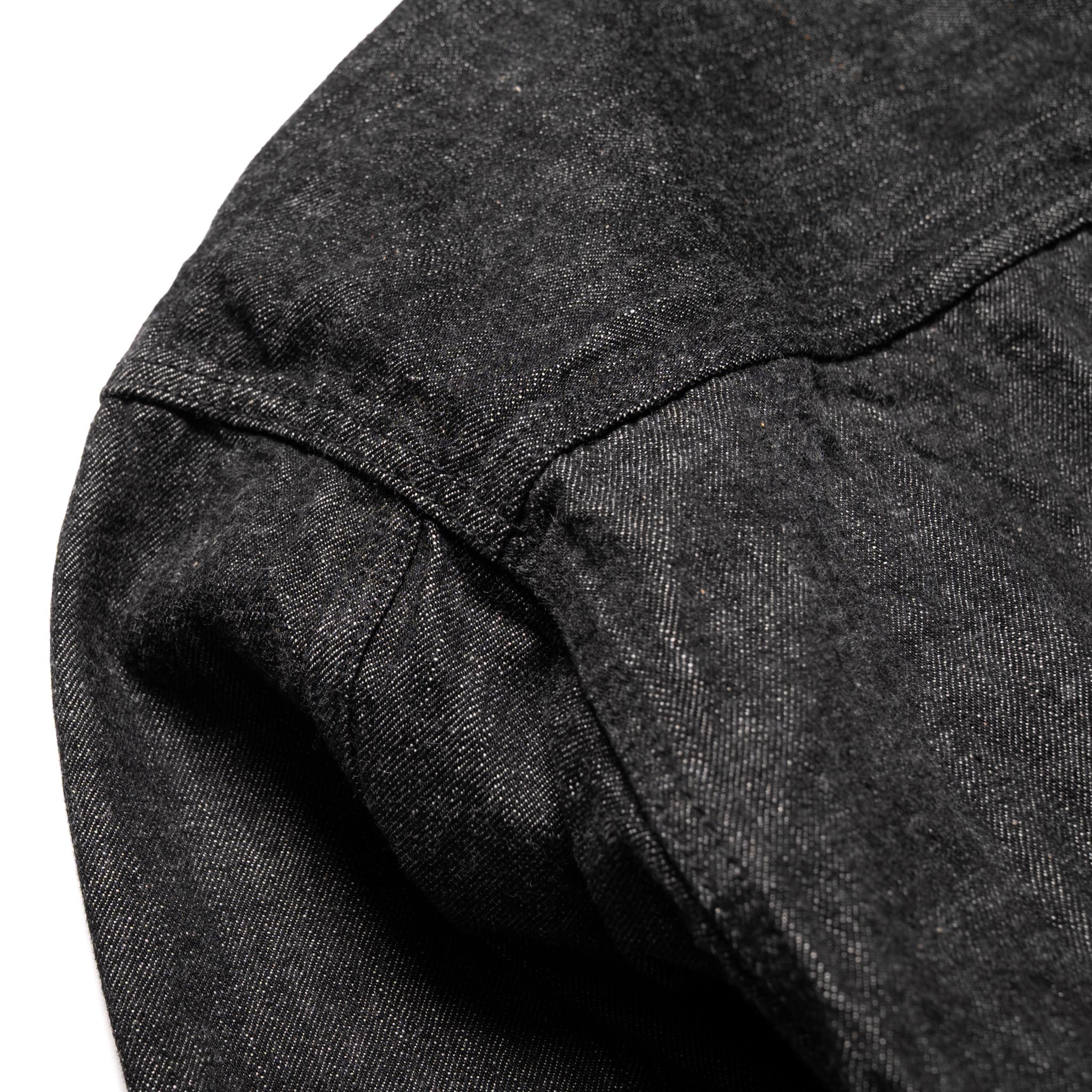 Fullcount 2107BK Type 1 Black Denim Jacket | BlackBlue