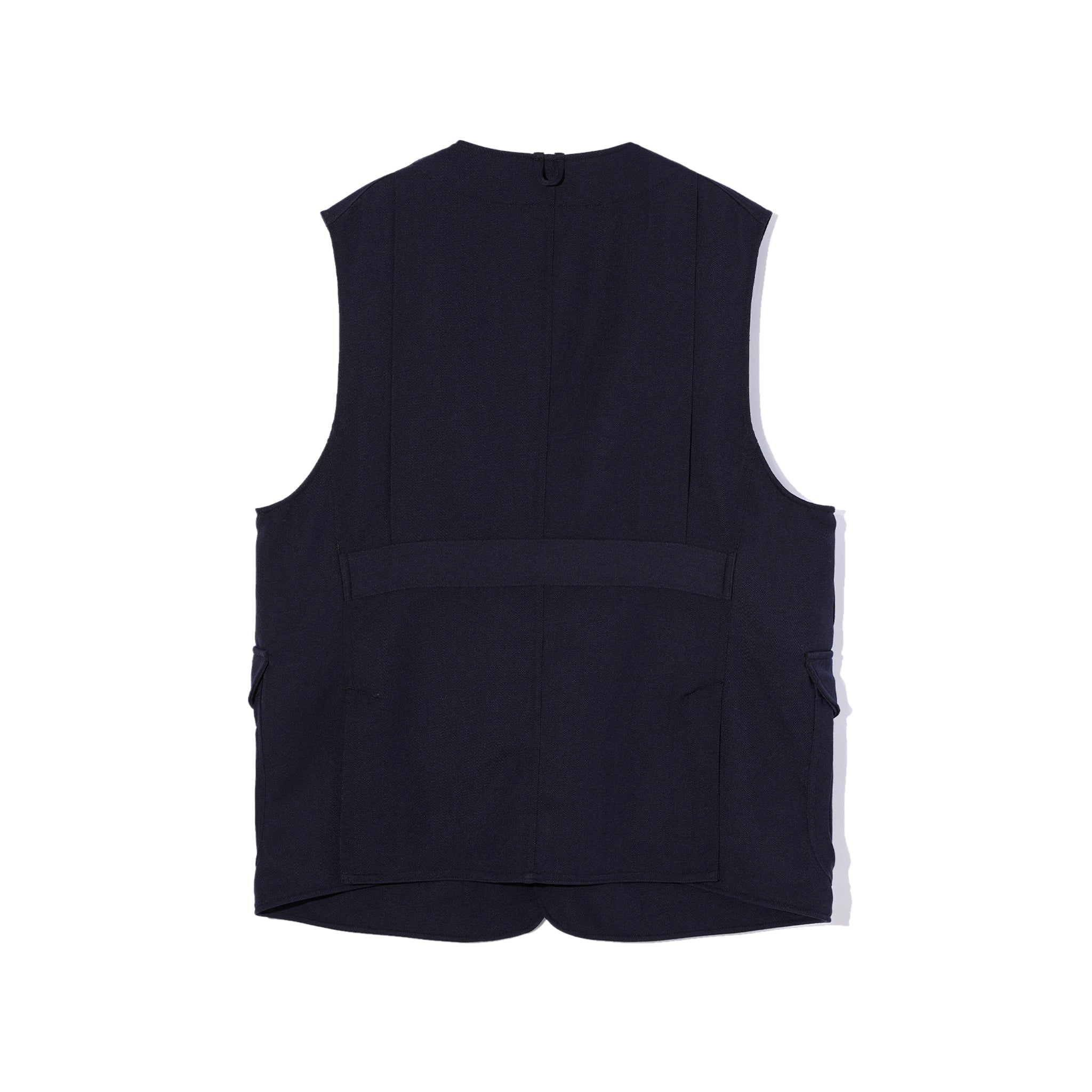 Hunting Jacket - Dark Navy Heavy Wool Elastique