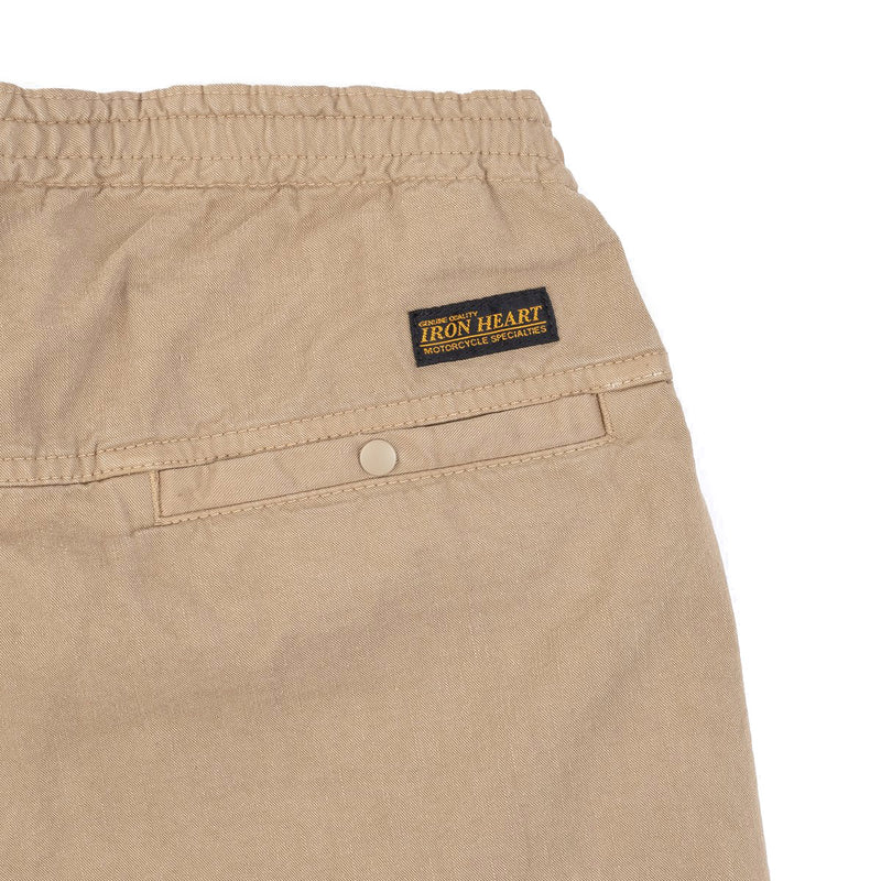 Cotton Easy Shorts - Khaki - IH-729-KHA