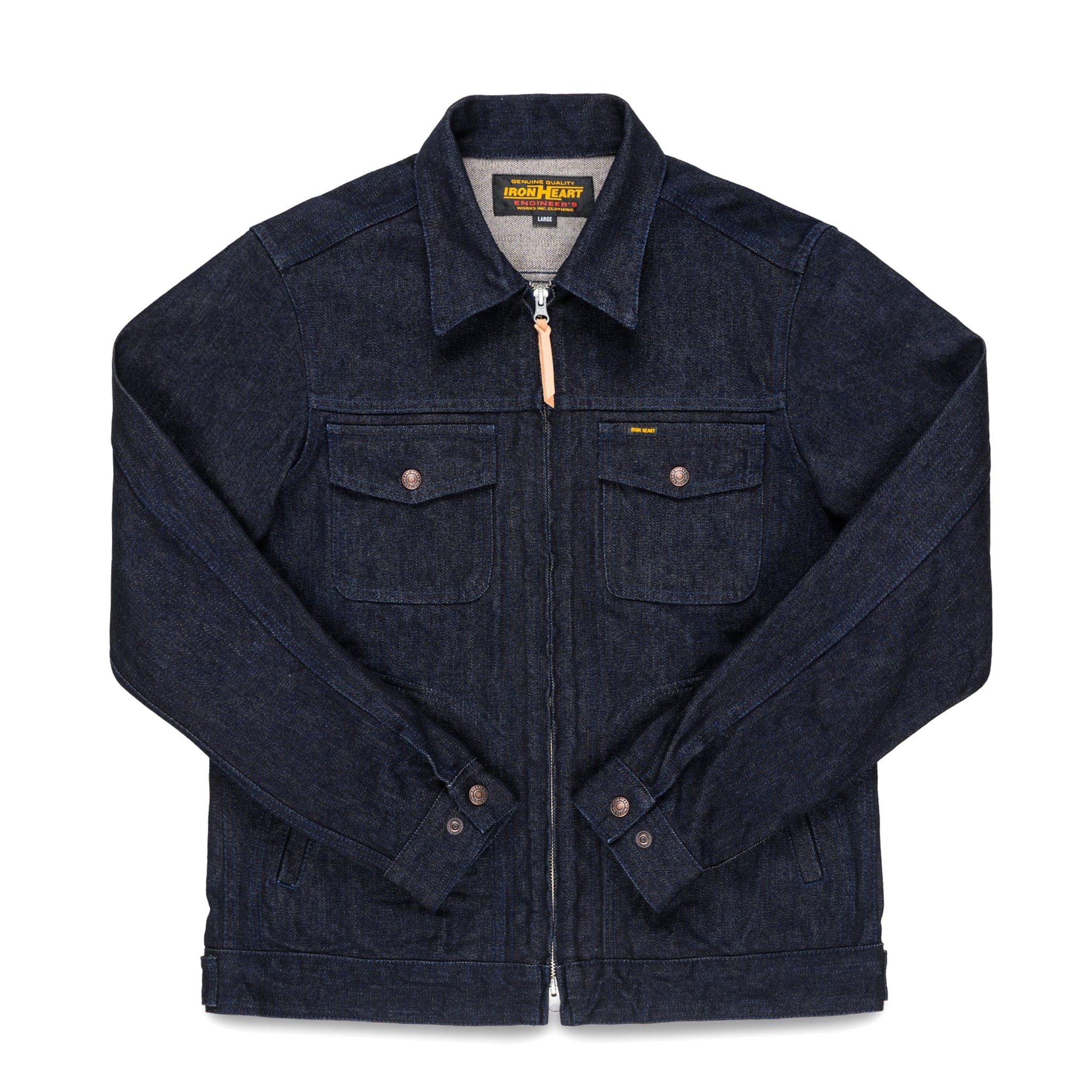 Iron Heart IHJ-122-IND 14oz Broken Twill Selvedge Denim Work