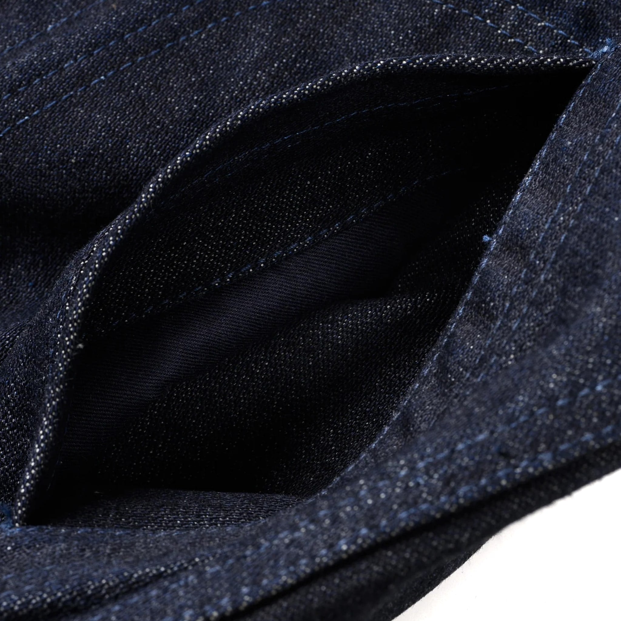 IHJ-122-IND 14oz Broken Twill Selvedge Denim Work Jacket - Indigo