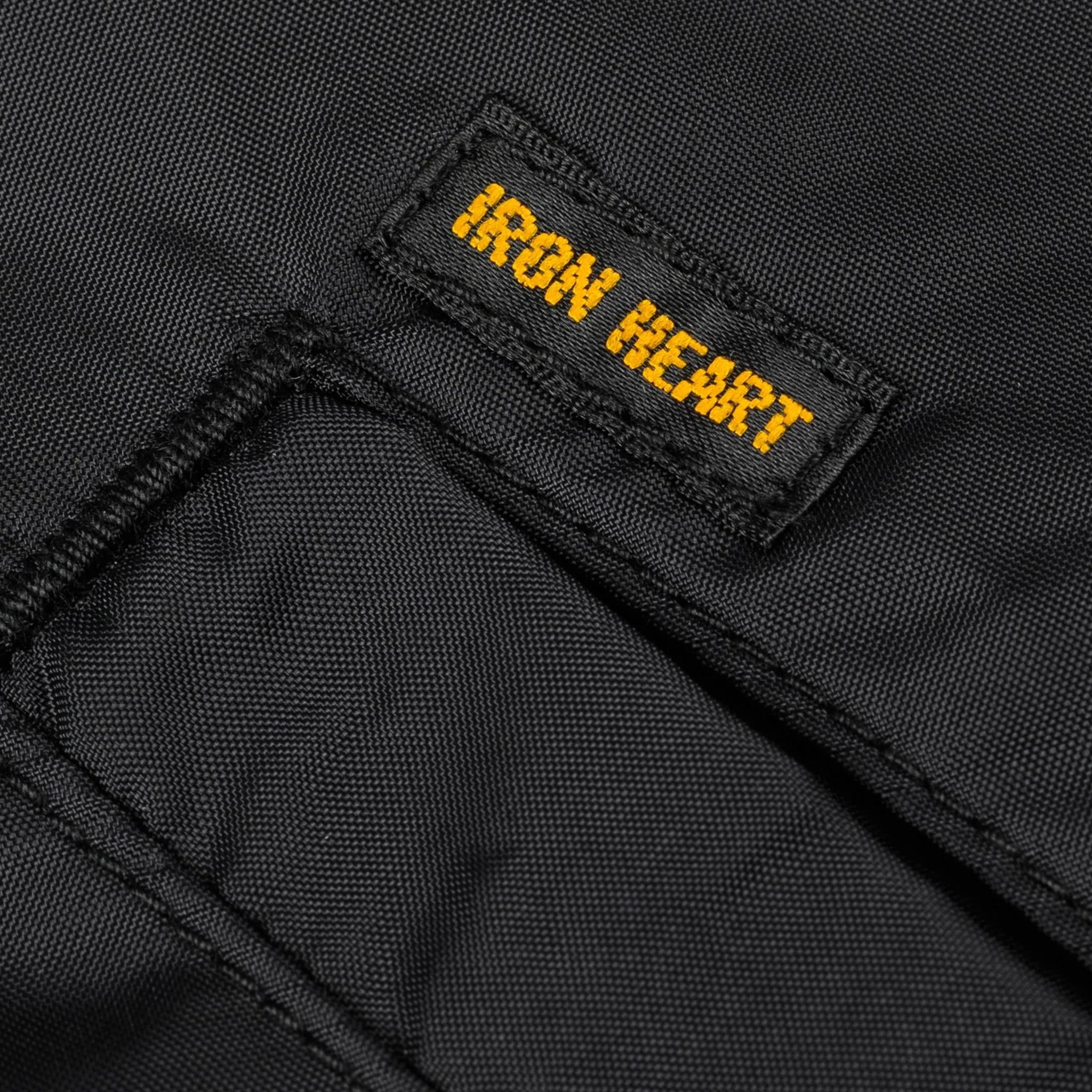 IHJ-157-BLK Reversible Fleece Jacket - Black