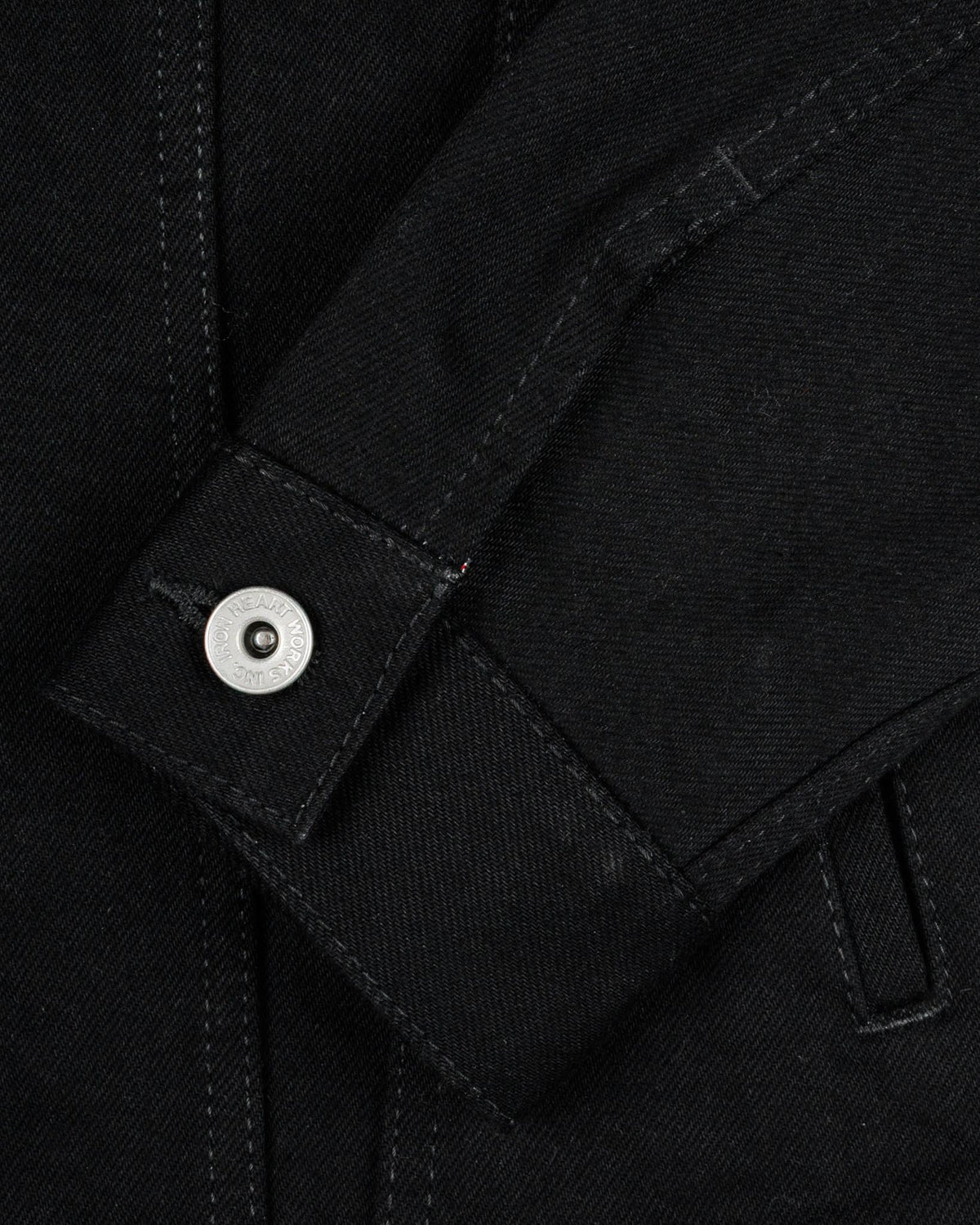 IHJ-86 14oz Selvedge Denim Modified Type III Jacket - Black/Black
