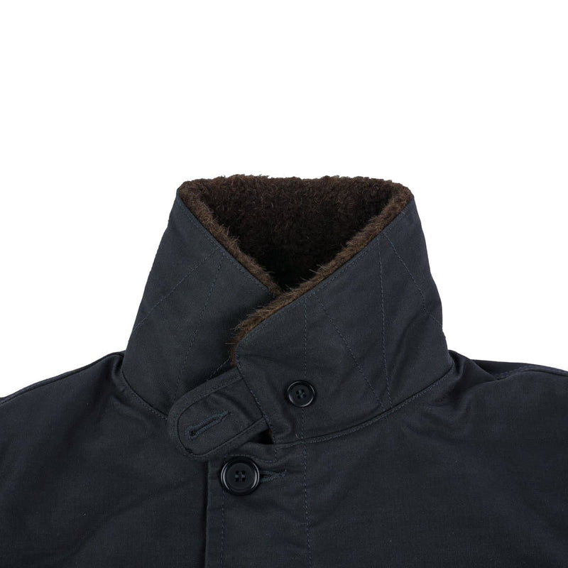 IHM-13-BLK Oiled Whipcord N1 Deck Jacket - Black