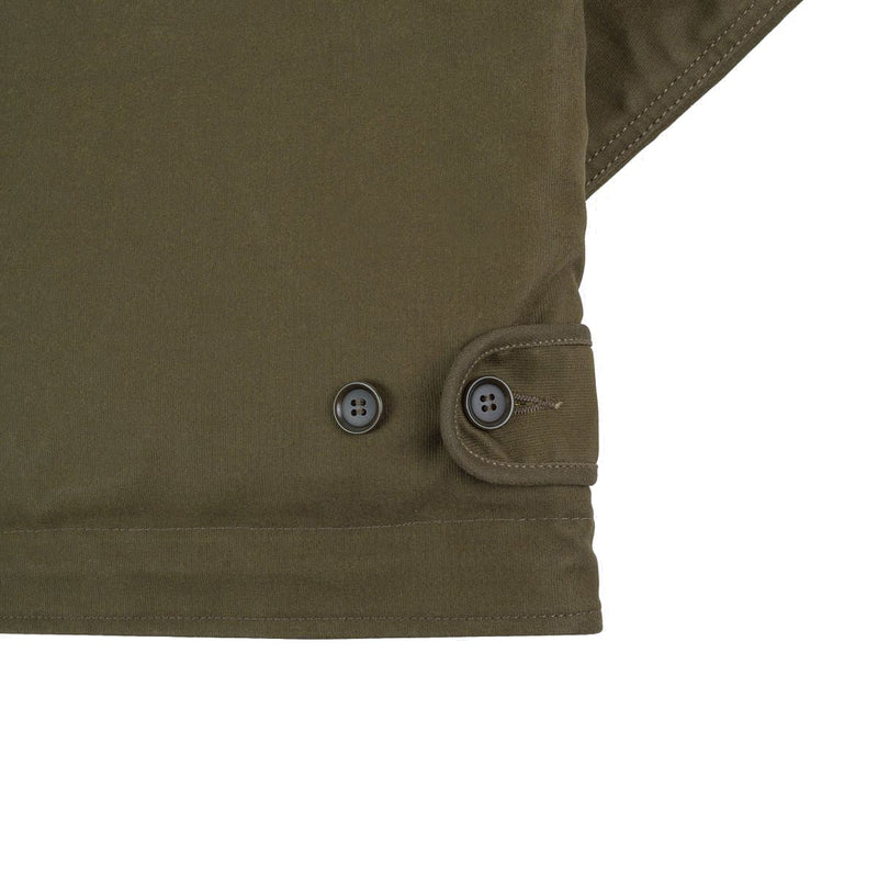 IHM-13-OLV Oiled Whipcord N1 Deck Jacket - Olive