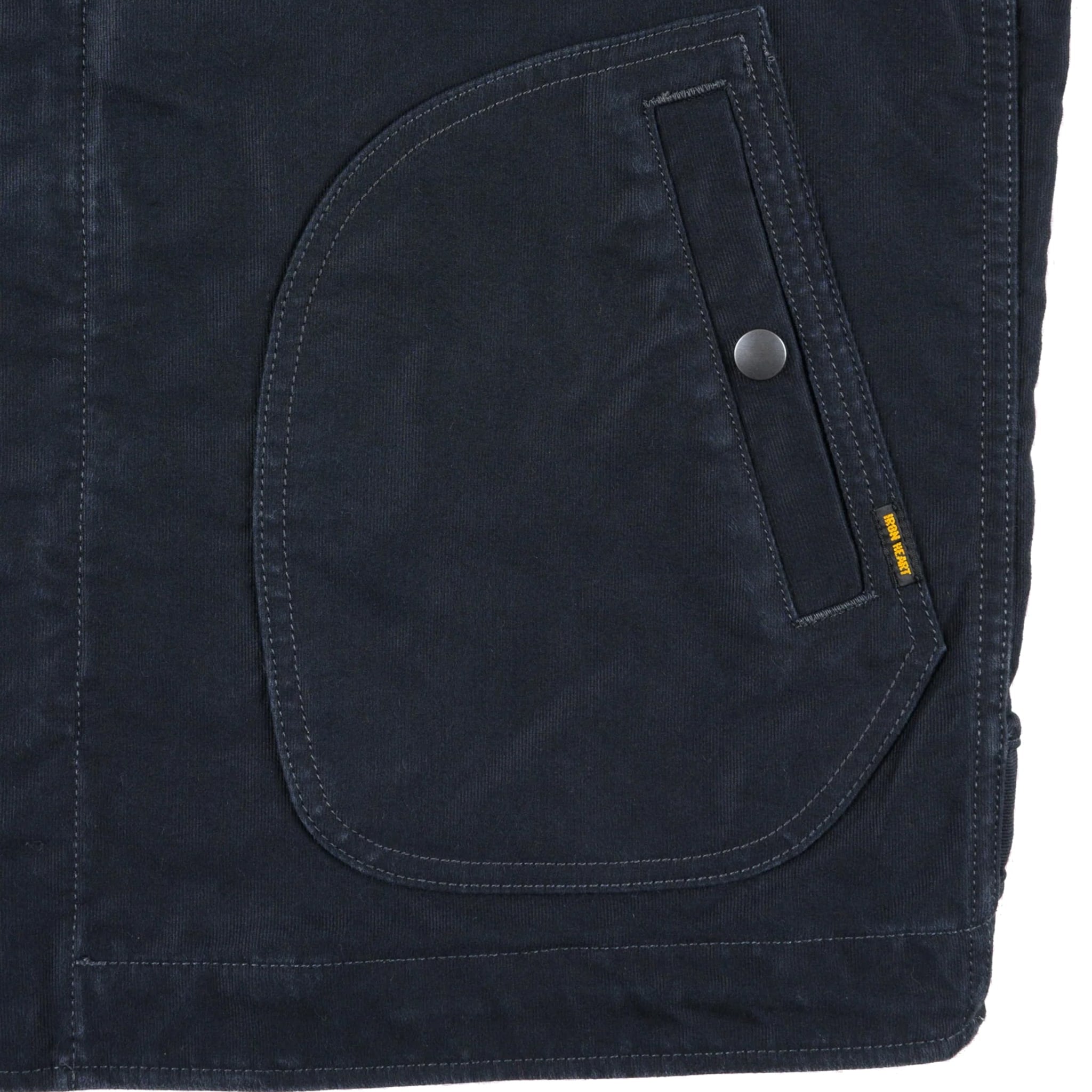 IHM-48-BLK 12oz Whipcord Lightweight N1 Deck Jacket - Black