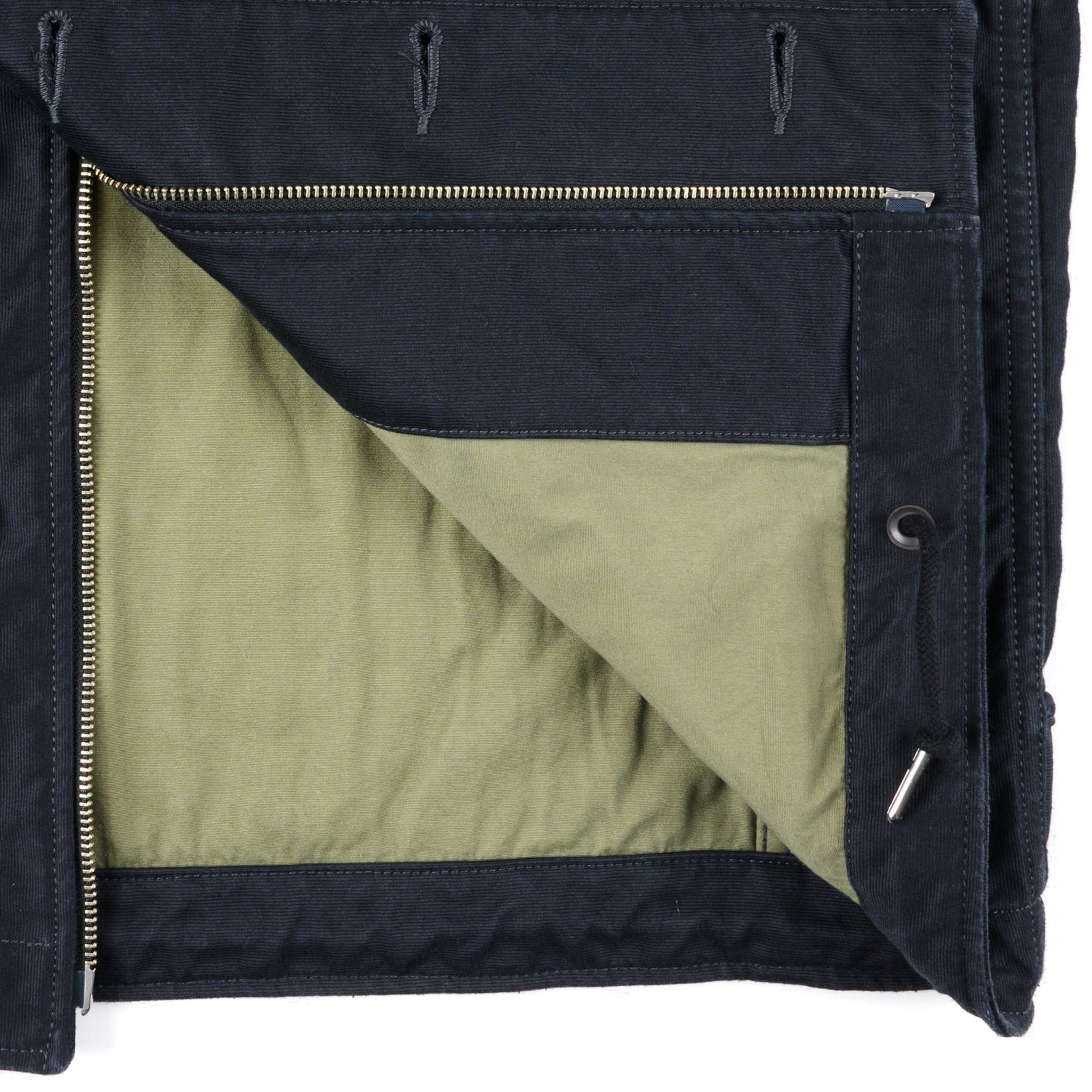 IHM-48-BLK 12oz Whipcord Lightweight N1 Deck Jacket - Black