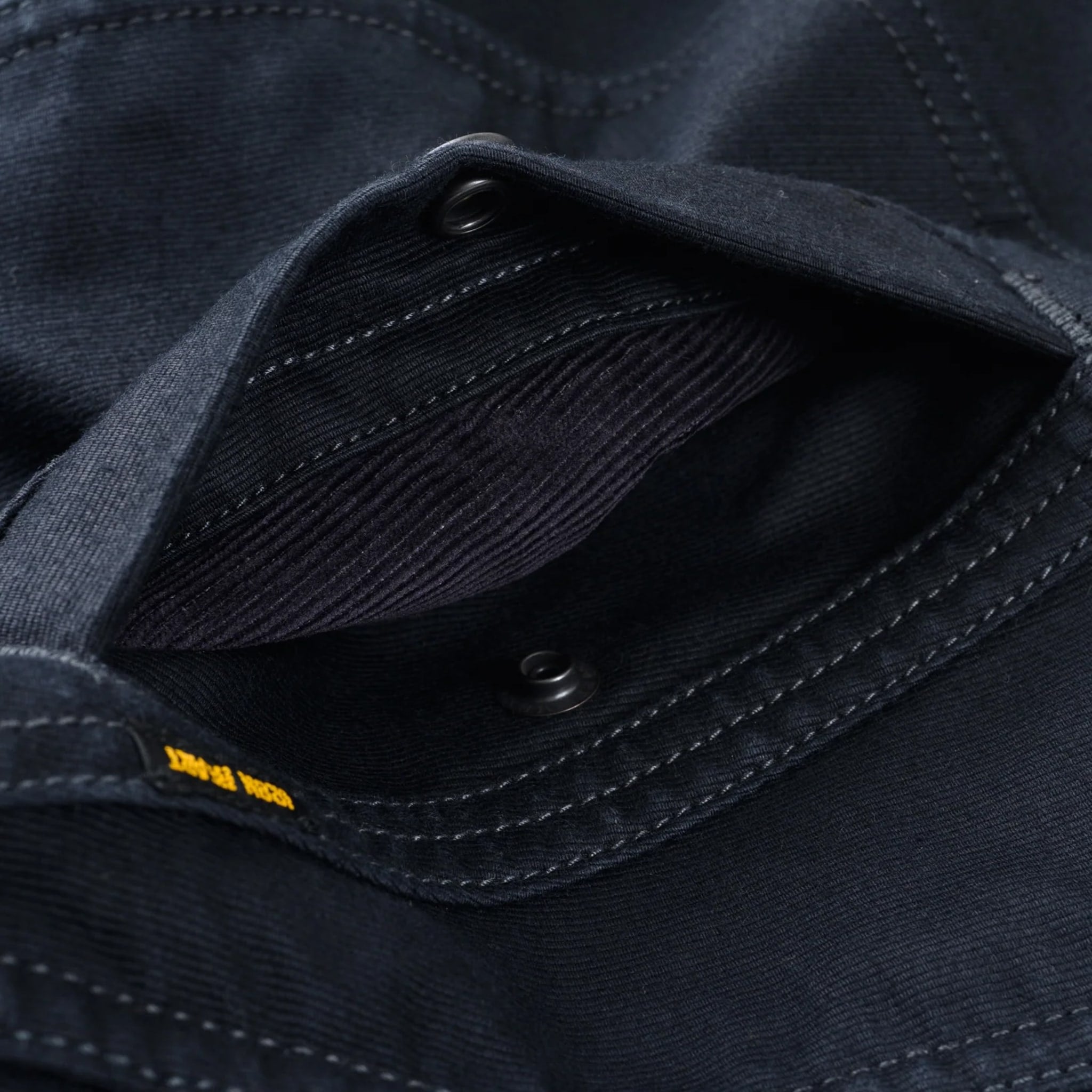 IHM-48-BLK 12oz Whipcord Lightweight N1 Deck Jacket - Black