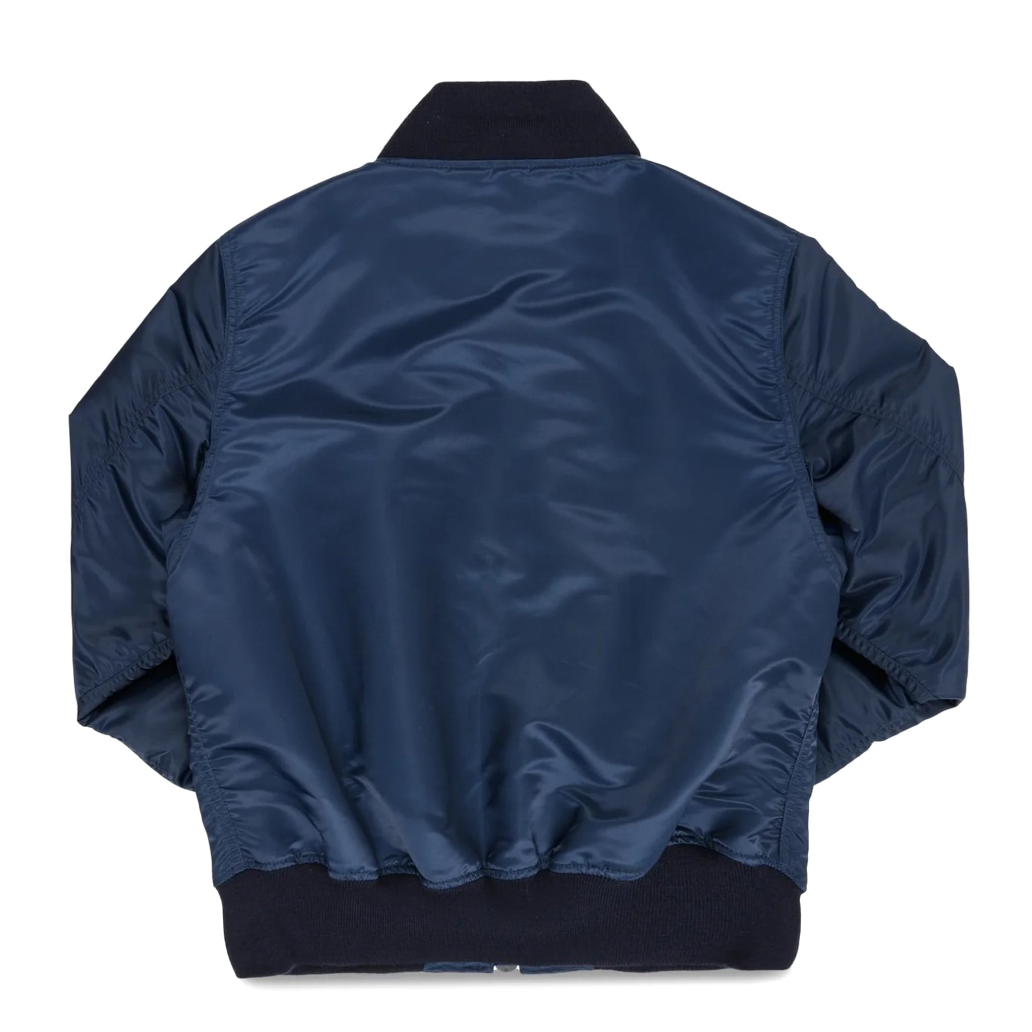 Iron Heart IHM-50-NAV 4.8oz Nylon Type L-2B Jacket Navy | BlackBlue