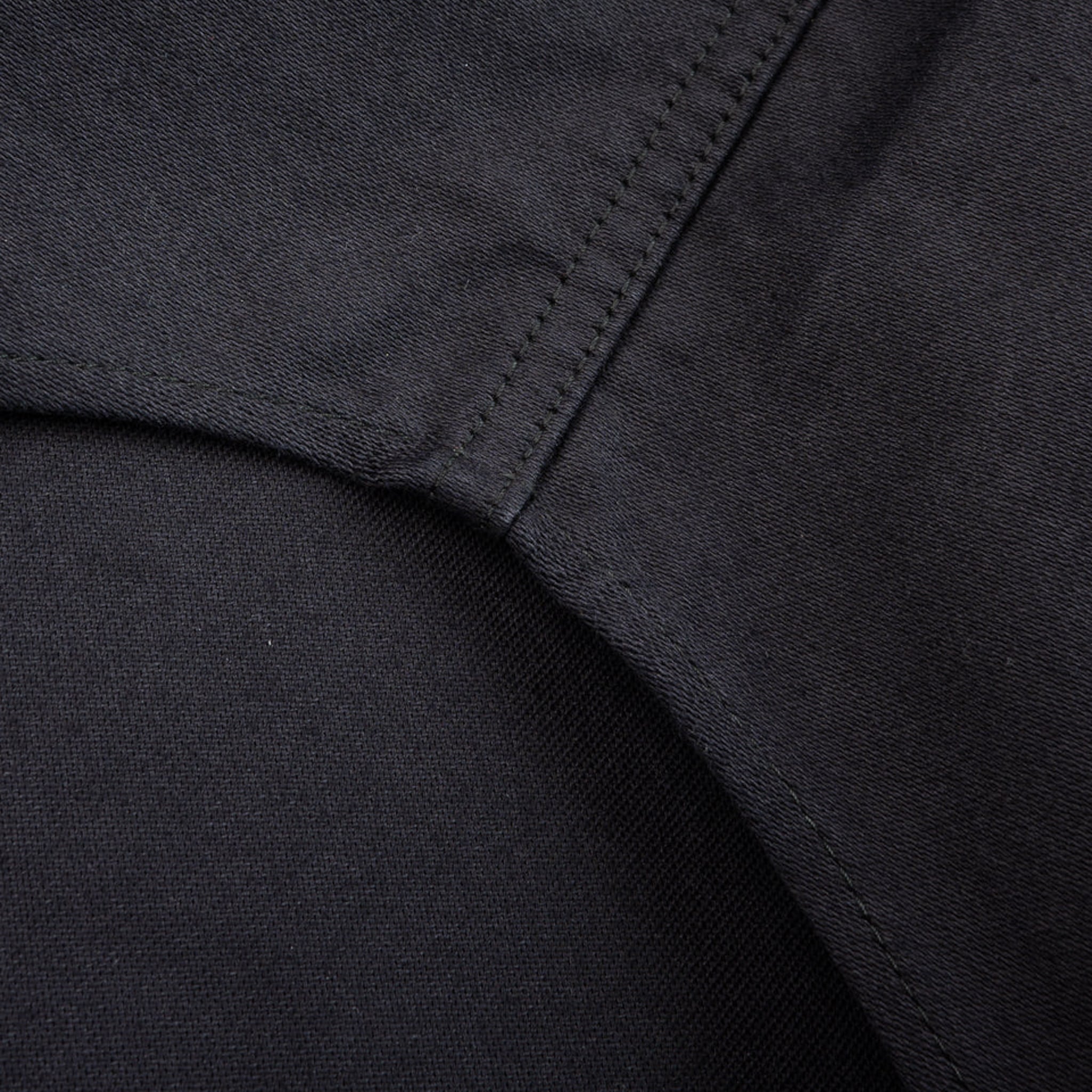 IHSH-426-BLK 12oz Military Moleskin Western Shirt - Black