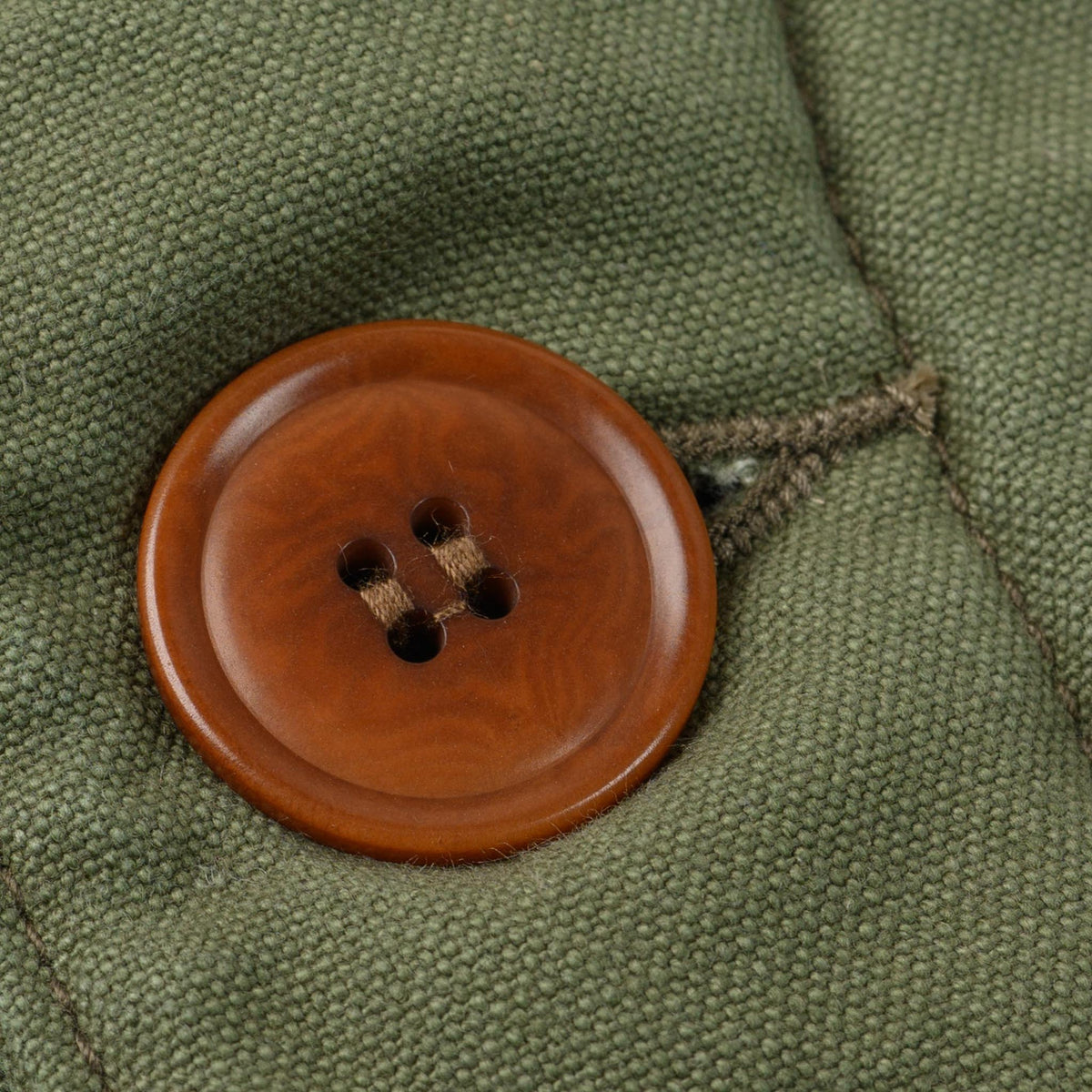 IHV-53-OLV 12oz Selvedge Duck Hunting Vest - Olive
