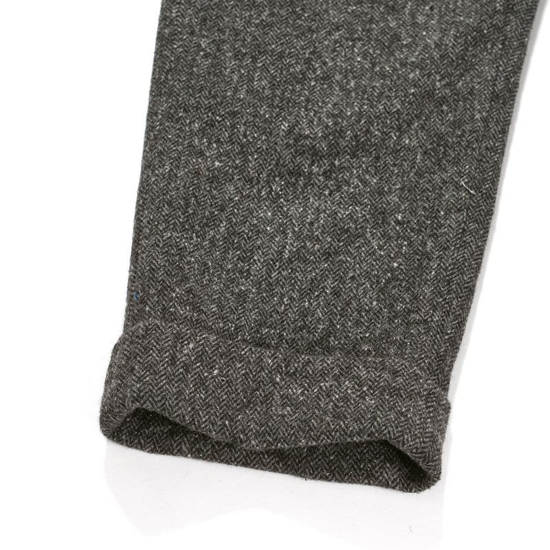 Andover Pant - Grey Poly Wool Herringbone