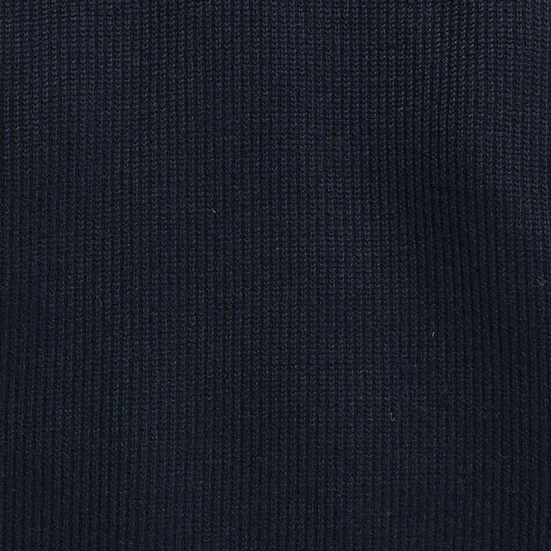 Engineered Garments Knit Cardigan Navy Wool Poly Sweater Knit Fabric