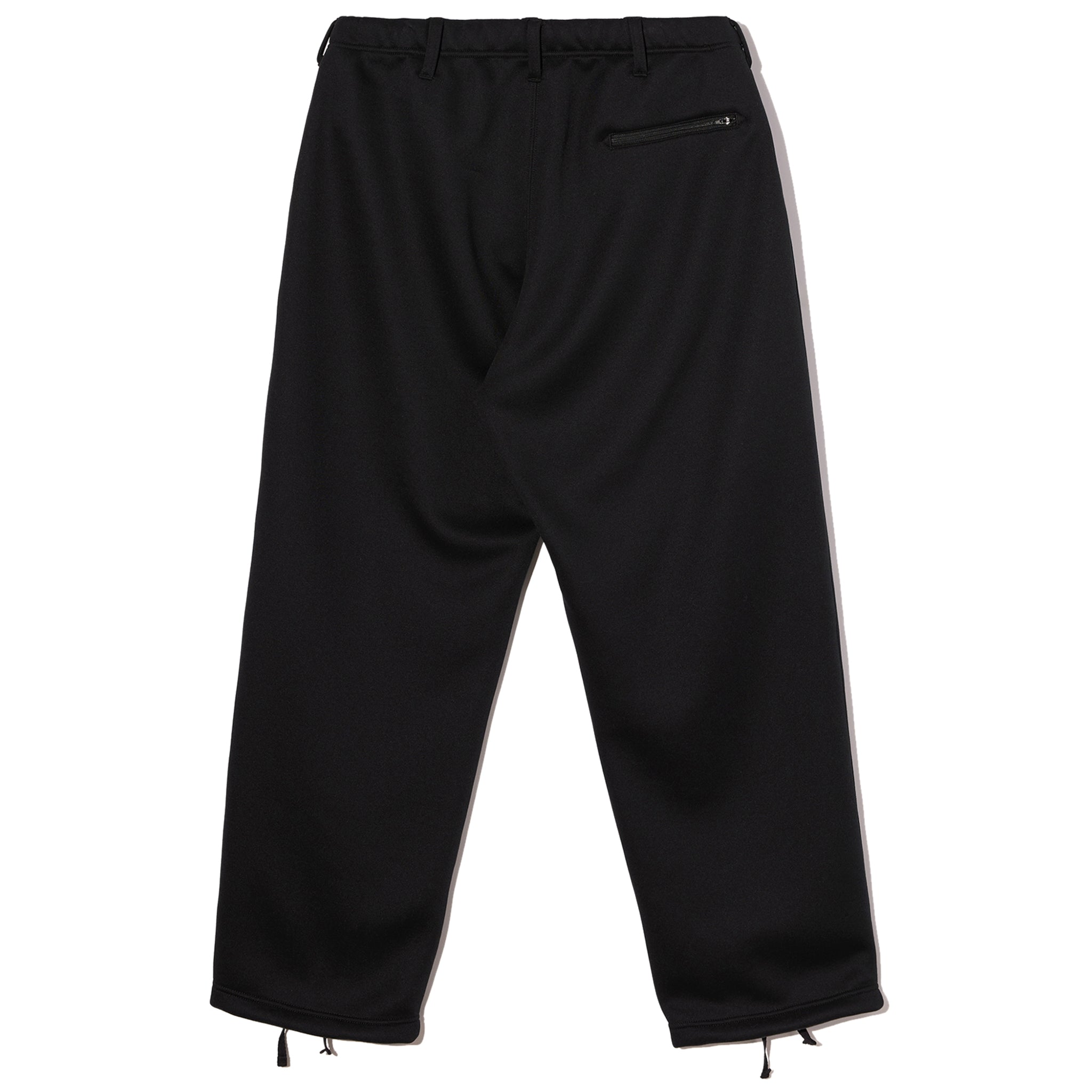 Knit Leisure Pant - Black Polyester Fleece