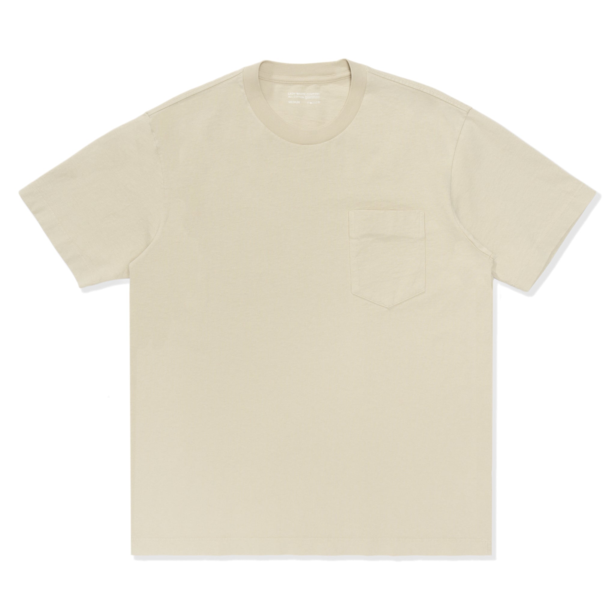 LW-T103-PAPER Municipal Pocket T-Shirt - Paper