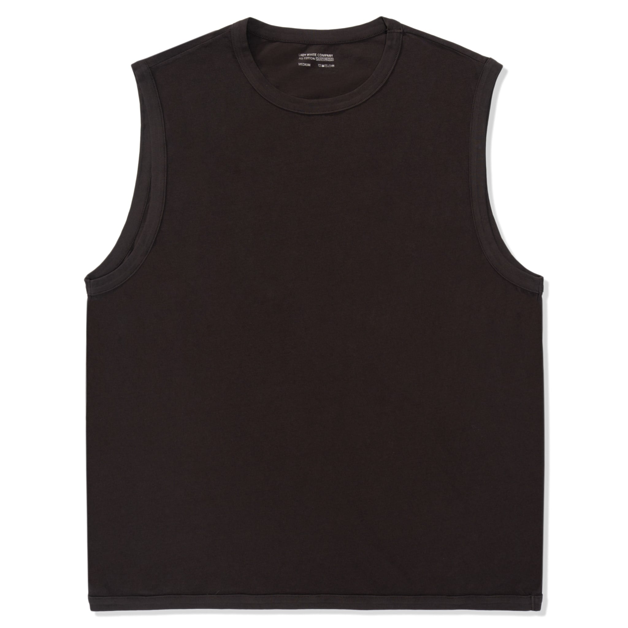 LW-T106-TIRE Sleeveless T-Shirt - Tire Black