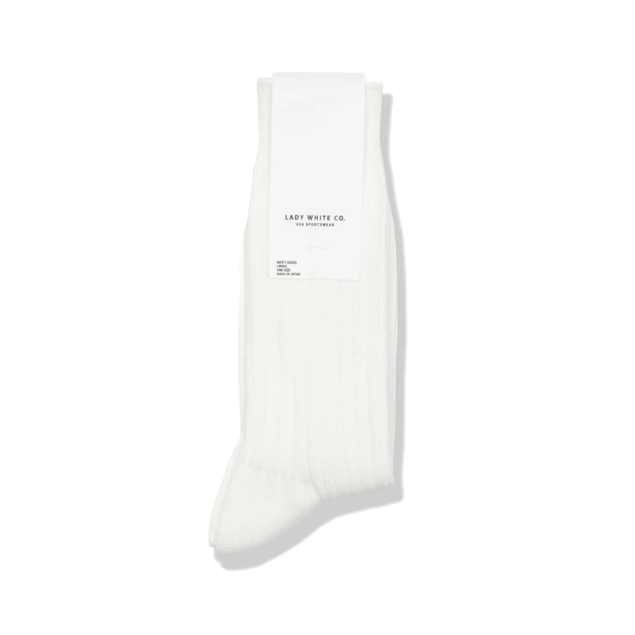 LW002 LWC Socks - White
