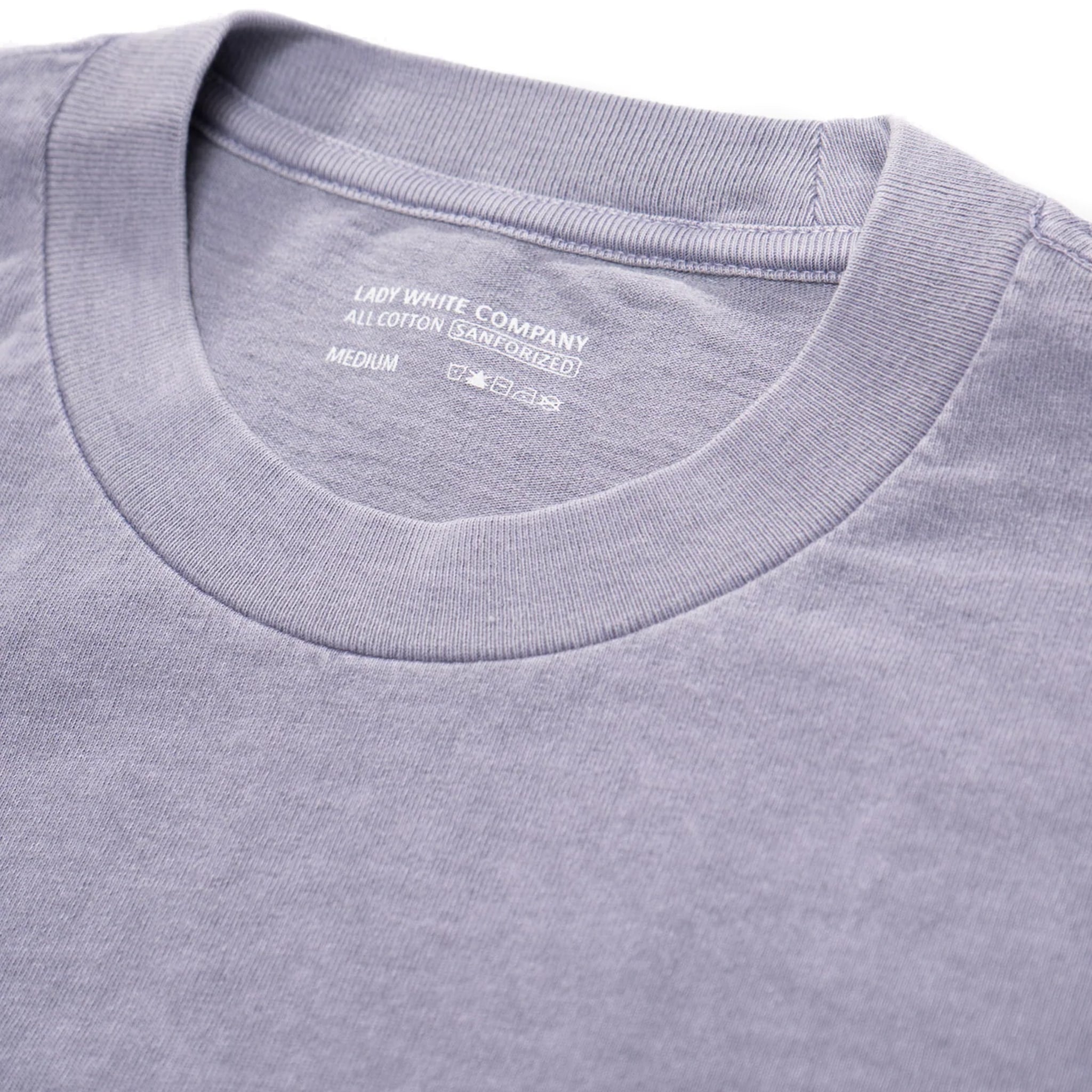 LW102 Municipal T-Shirt - Lilac Grey