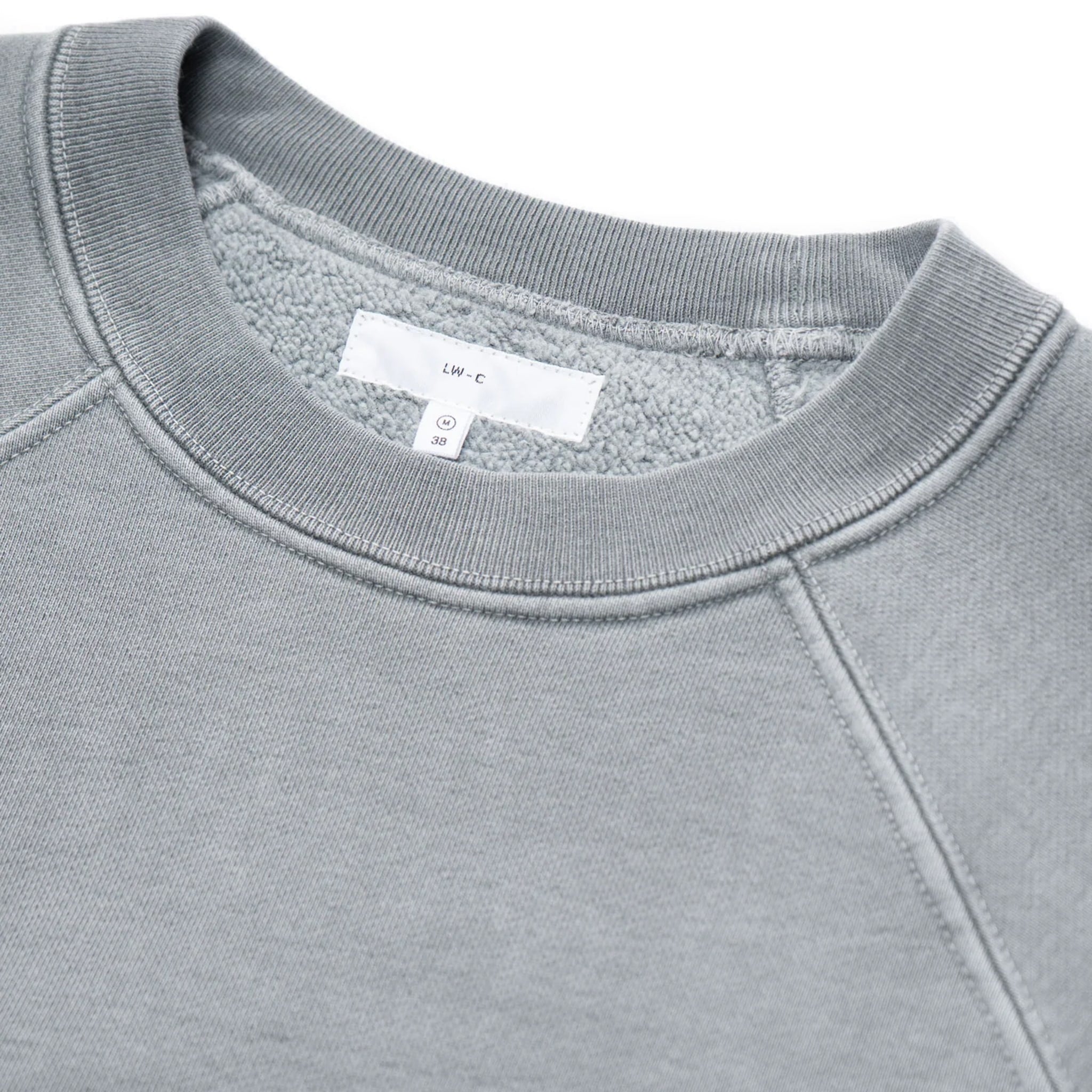 LW620 Heavy Gusset Crewneck - Pigment Kelp
