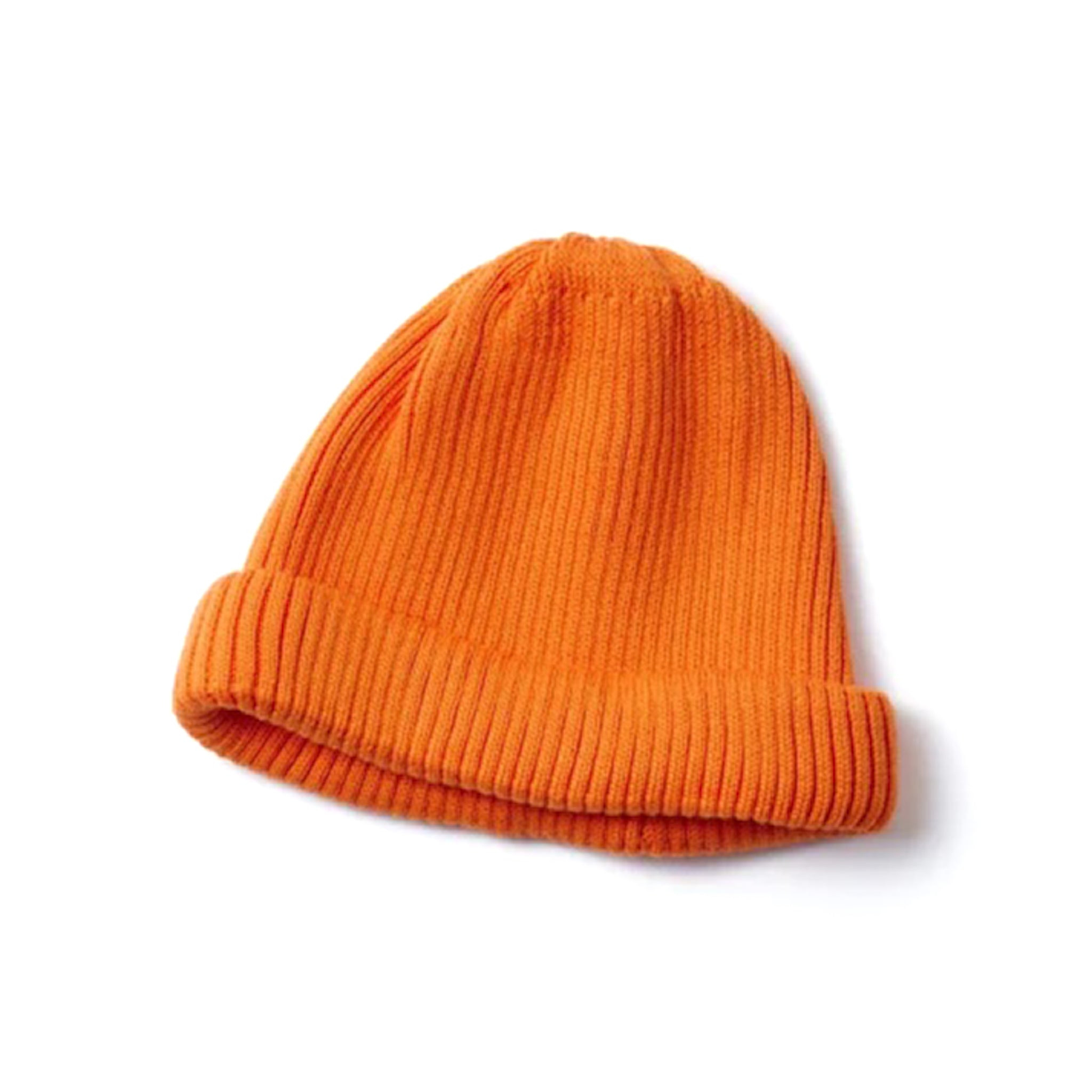 R5021 Cotton Roll Up Beanie - Orange
