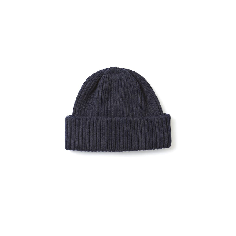 Recycle Wool/Polyester Beanie - Navy