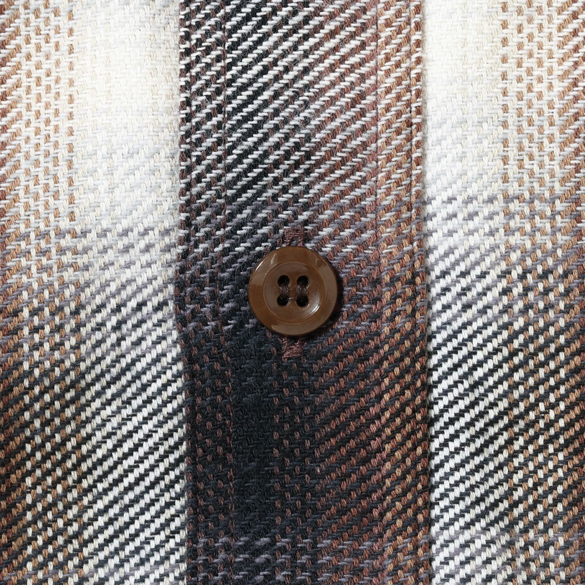 SC29561 Twill Check Work Shirt - Brown