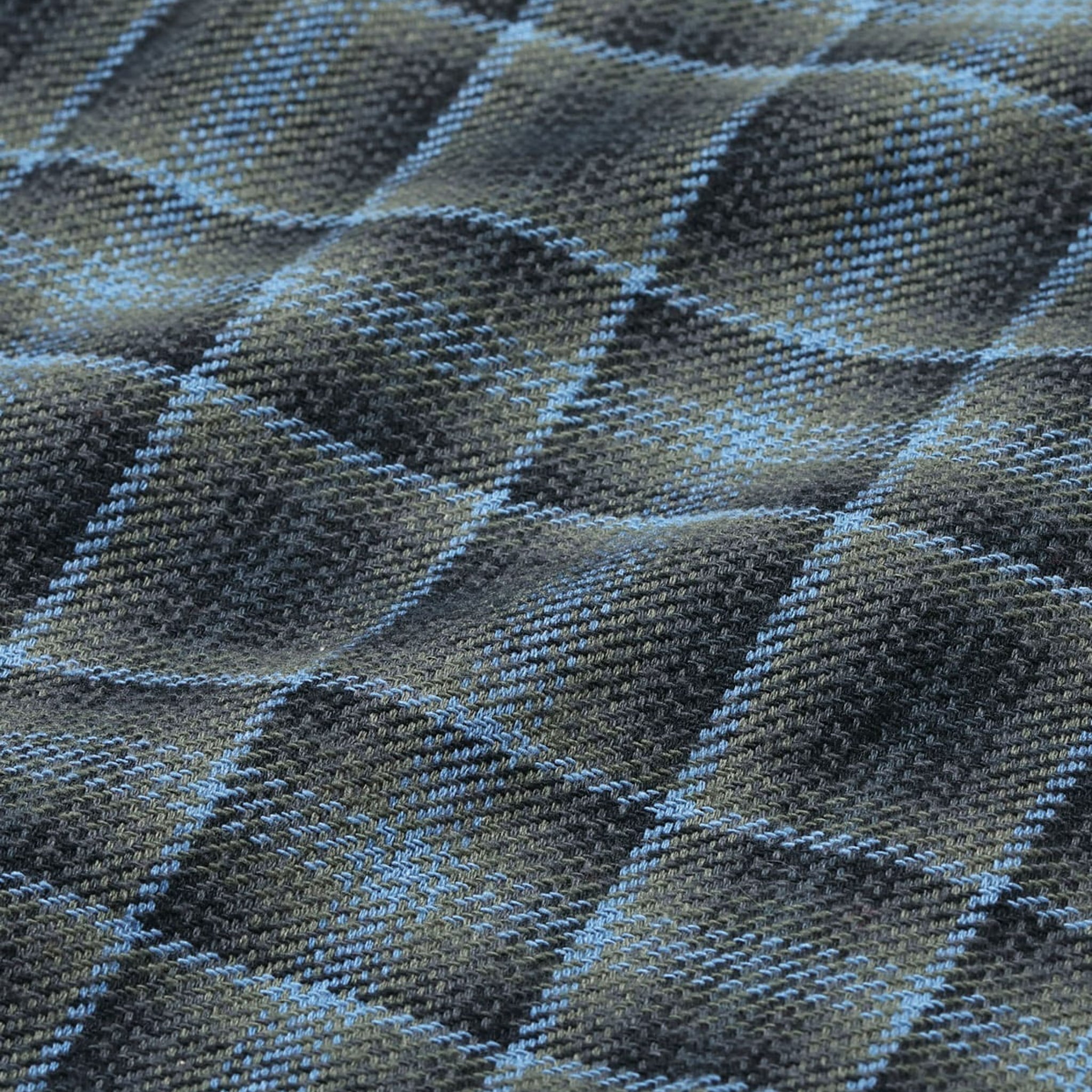 SC29563 Twill Check Work Shirt - Black