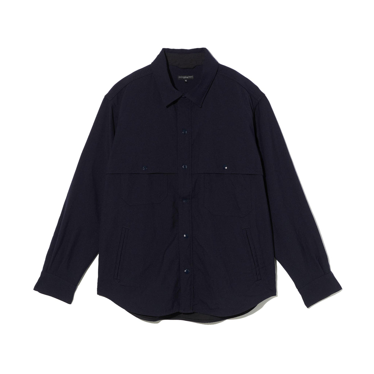 Stag Shirt Jacket - Dark Navy Wool Uniform Serge