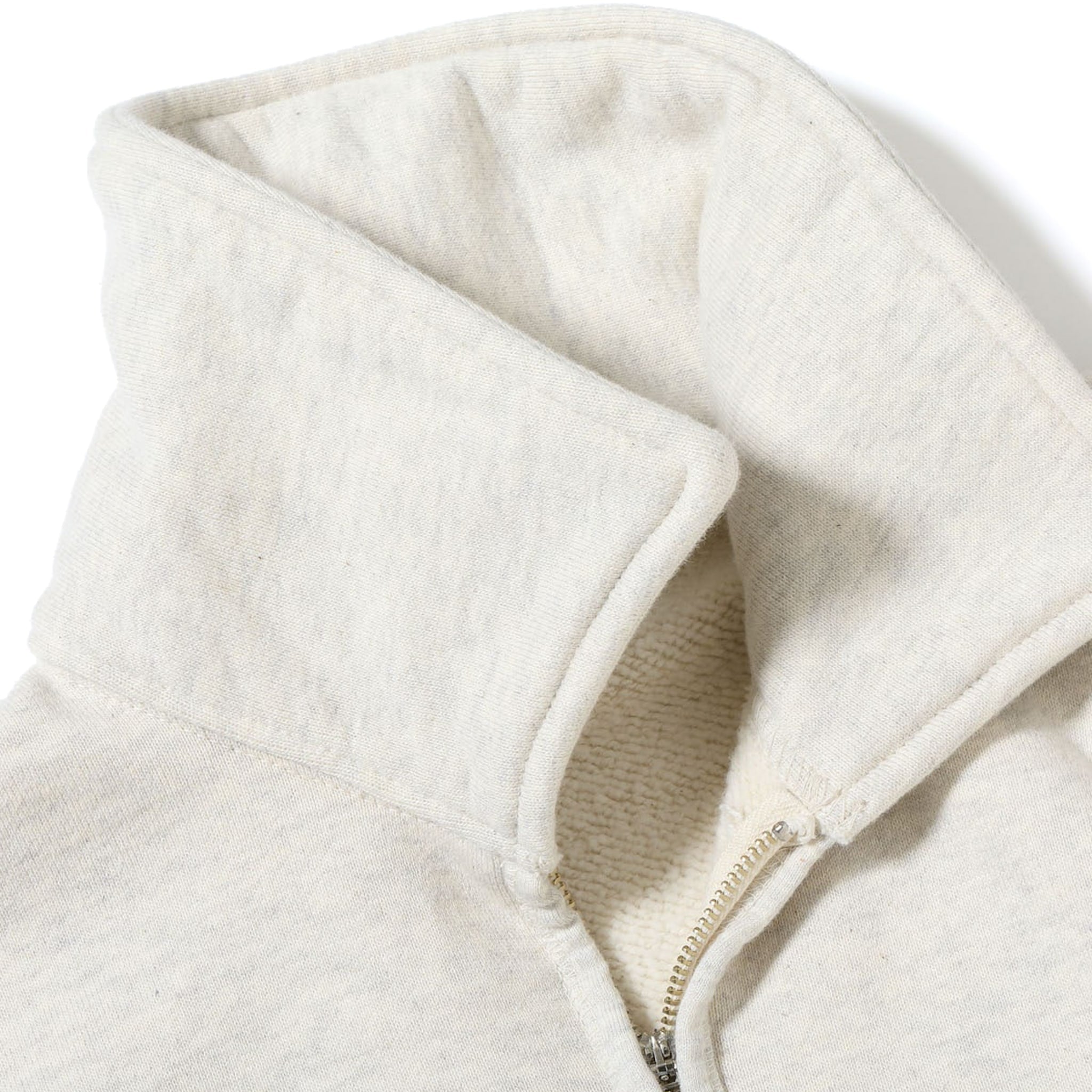 Whitesville WV69641 Quarter Zip Sweatshirt Oatmeal | BlackBlue
