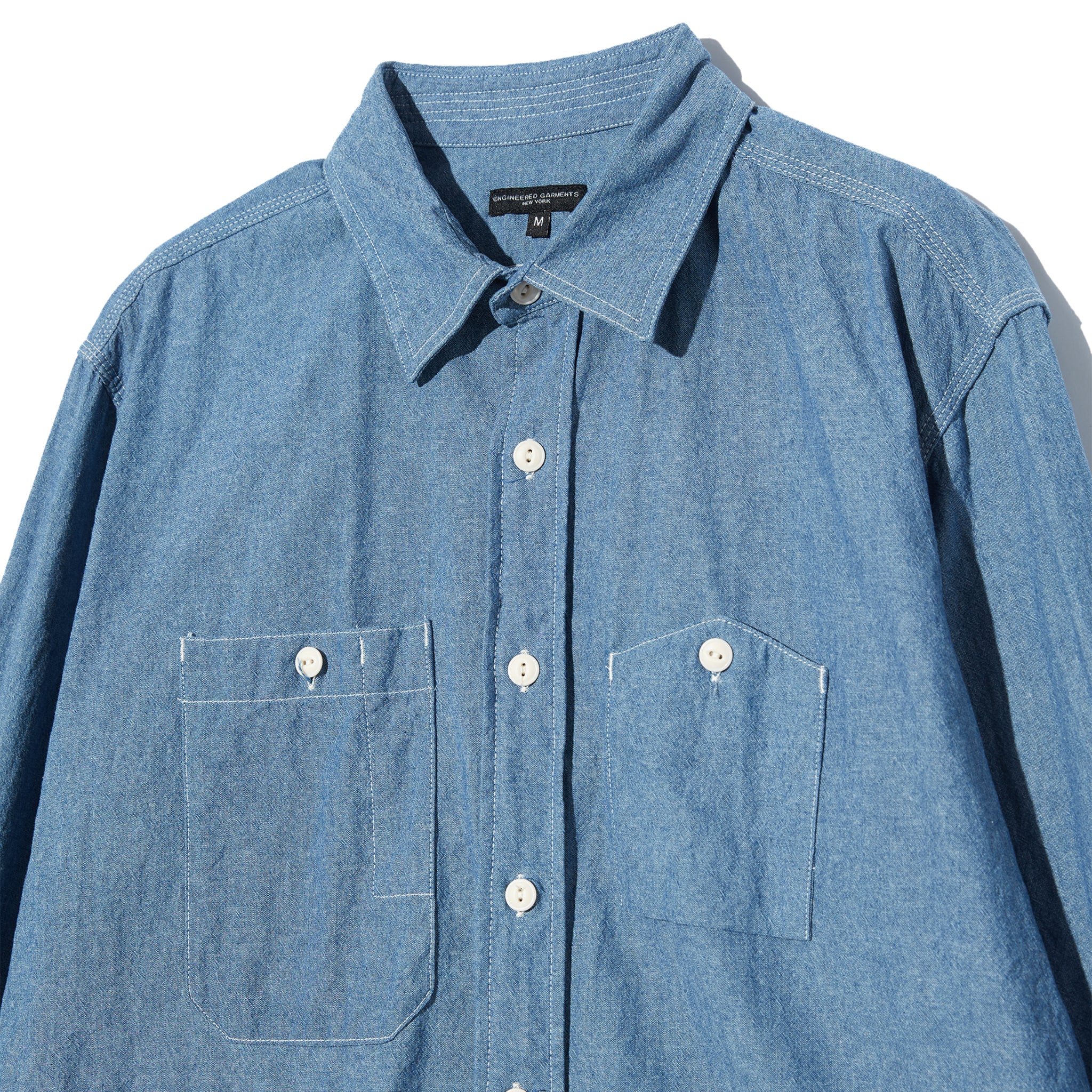Work Shirt - Light Blue 4.5oz Cotton Chambray