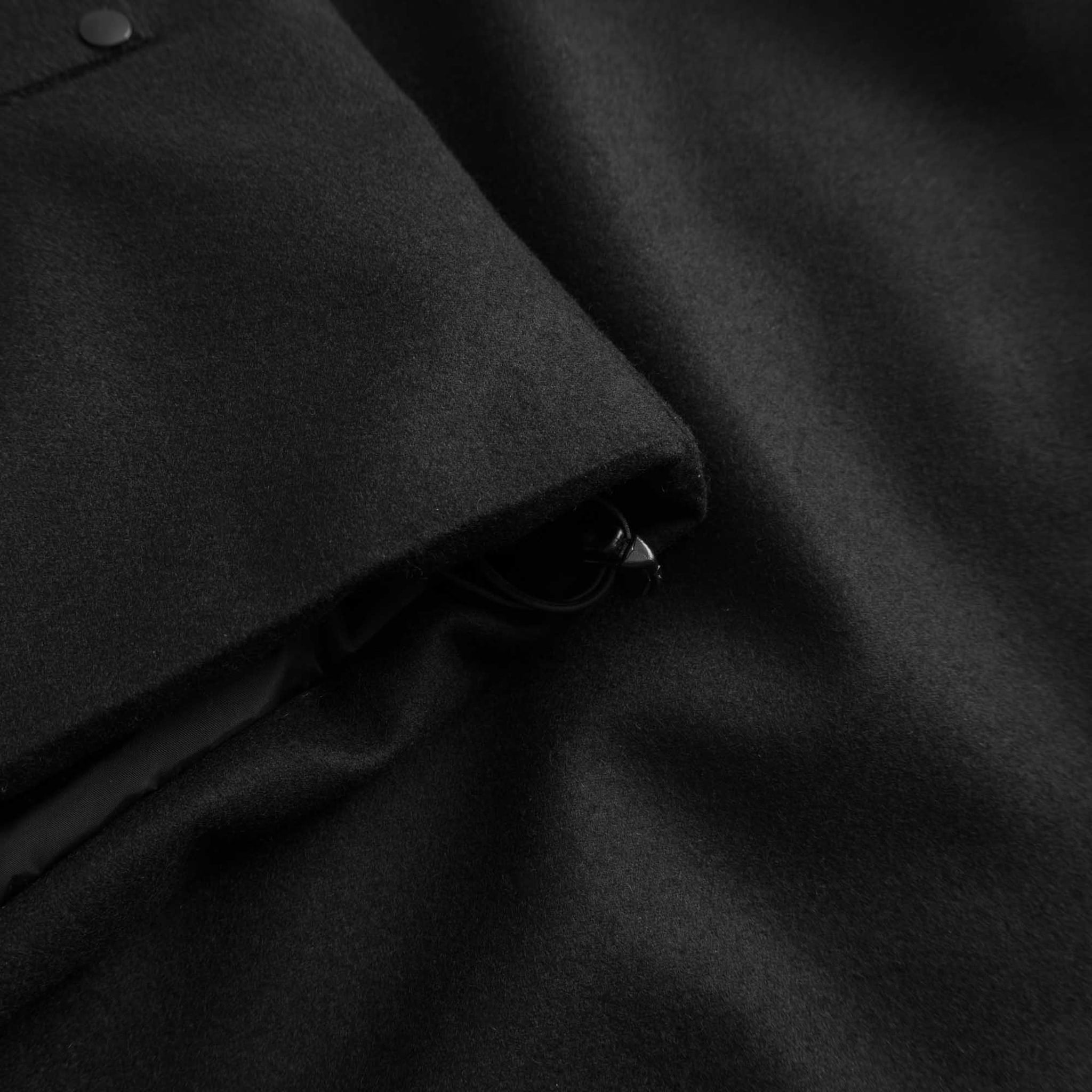Air Wool Parka - Black